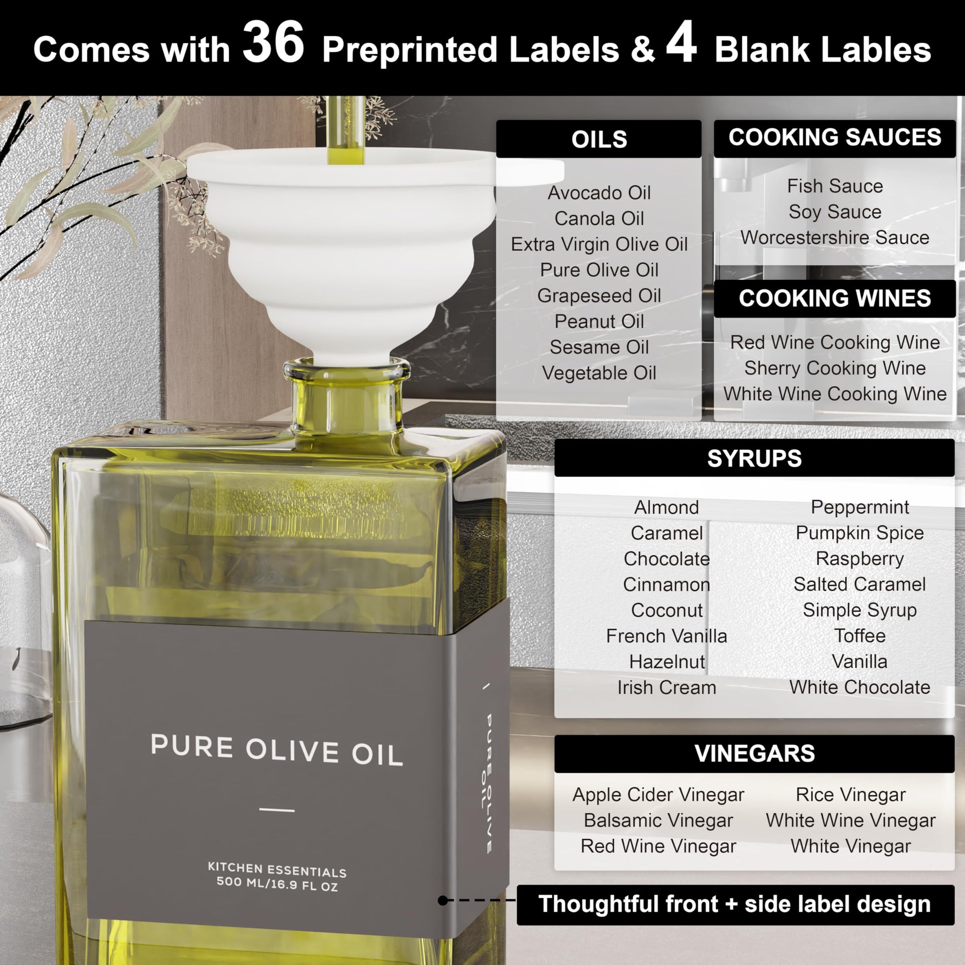 Olive Oil Dispenser (4 Count)