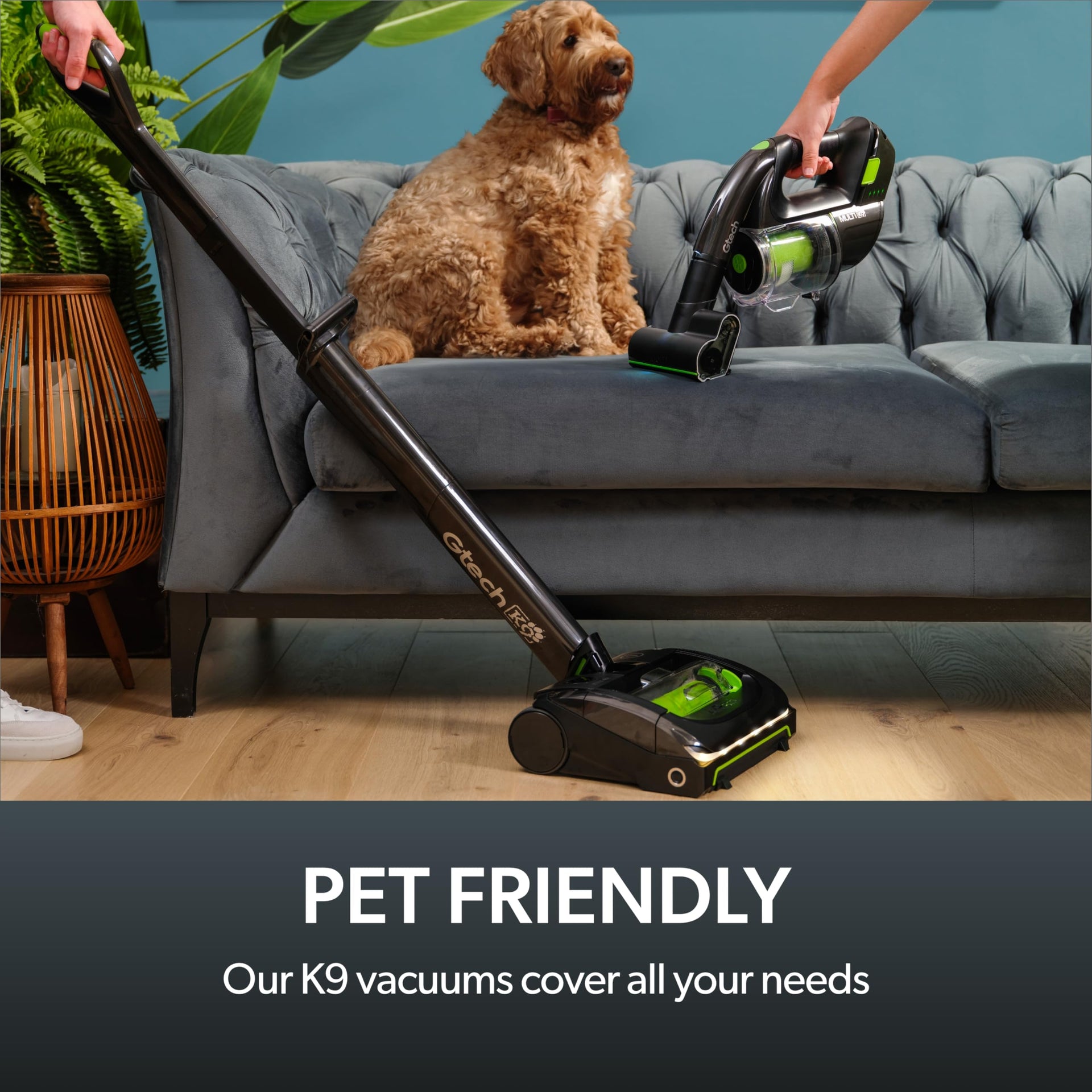 AirRam 2 K9 and Multi MK2 K9 Cordless Vacuum Cleaner Bundle