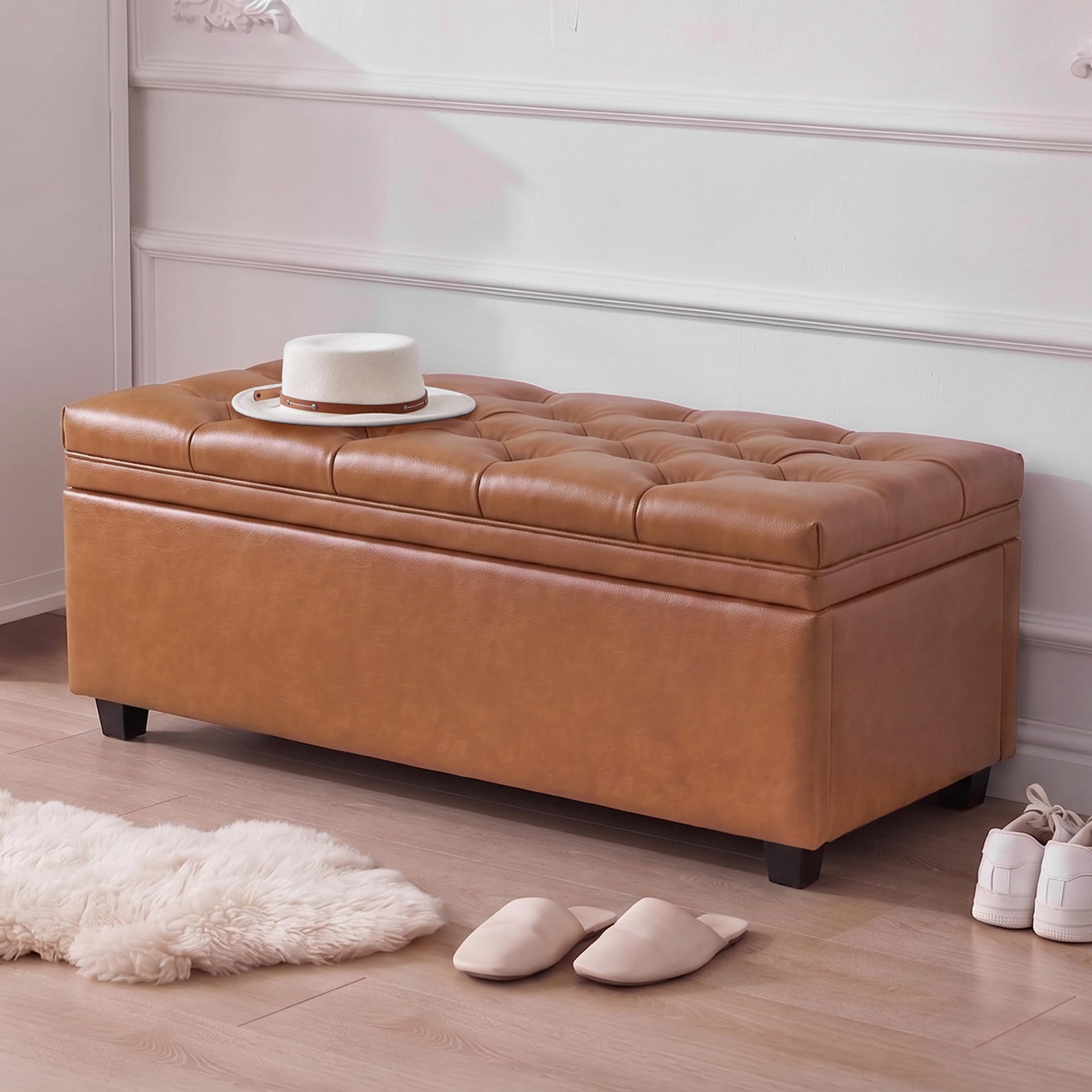 43 Inch Storage Ottoman