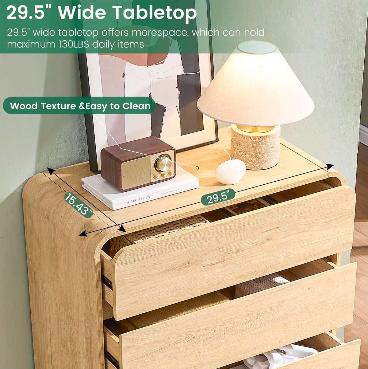 5 Drawer Dresser