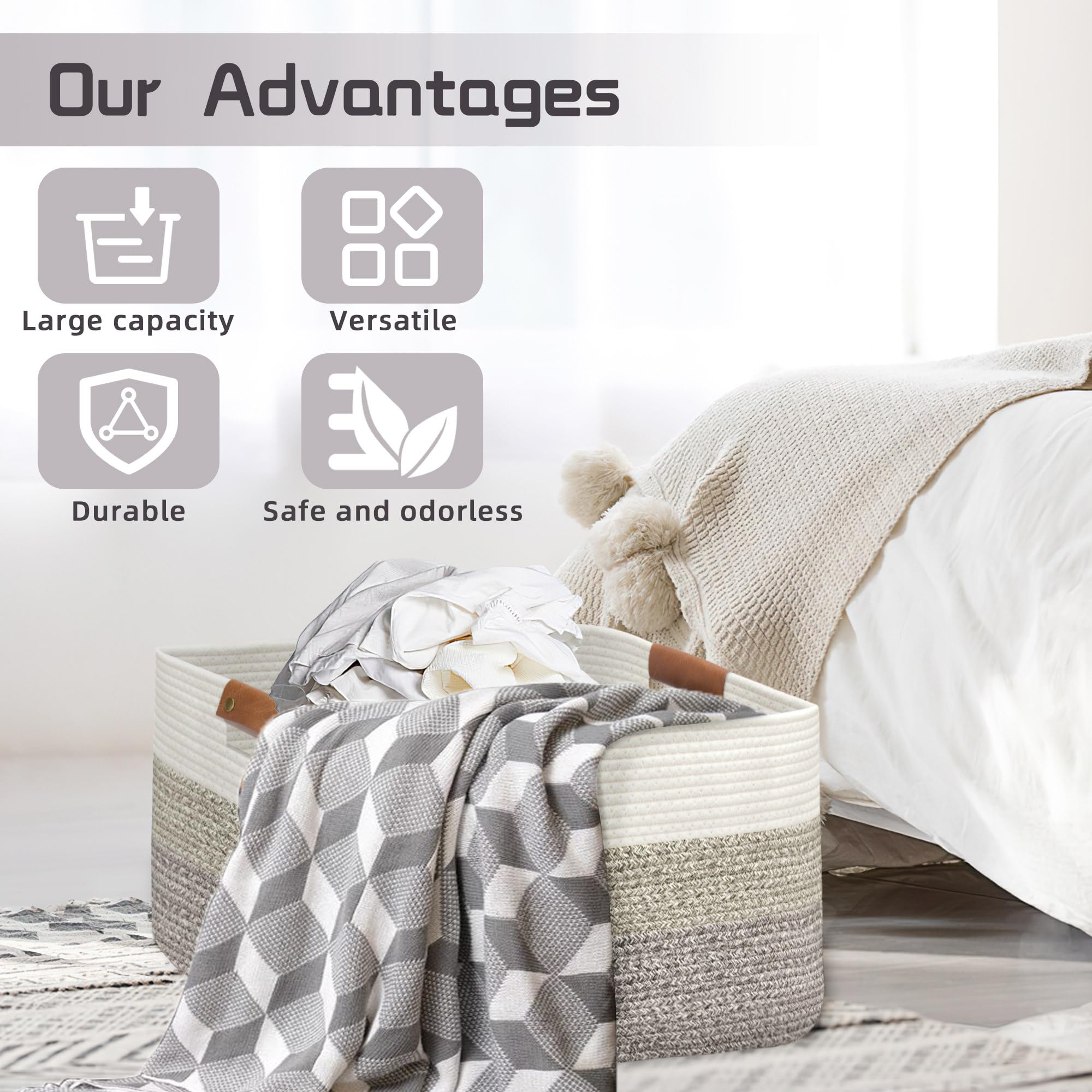 Large Collapsible Laundry Basket