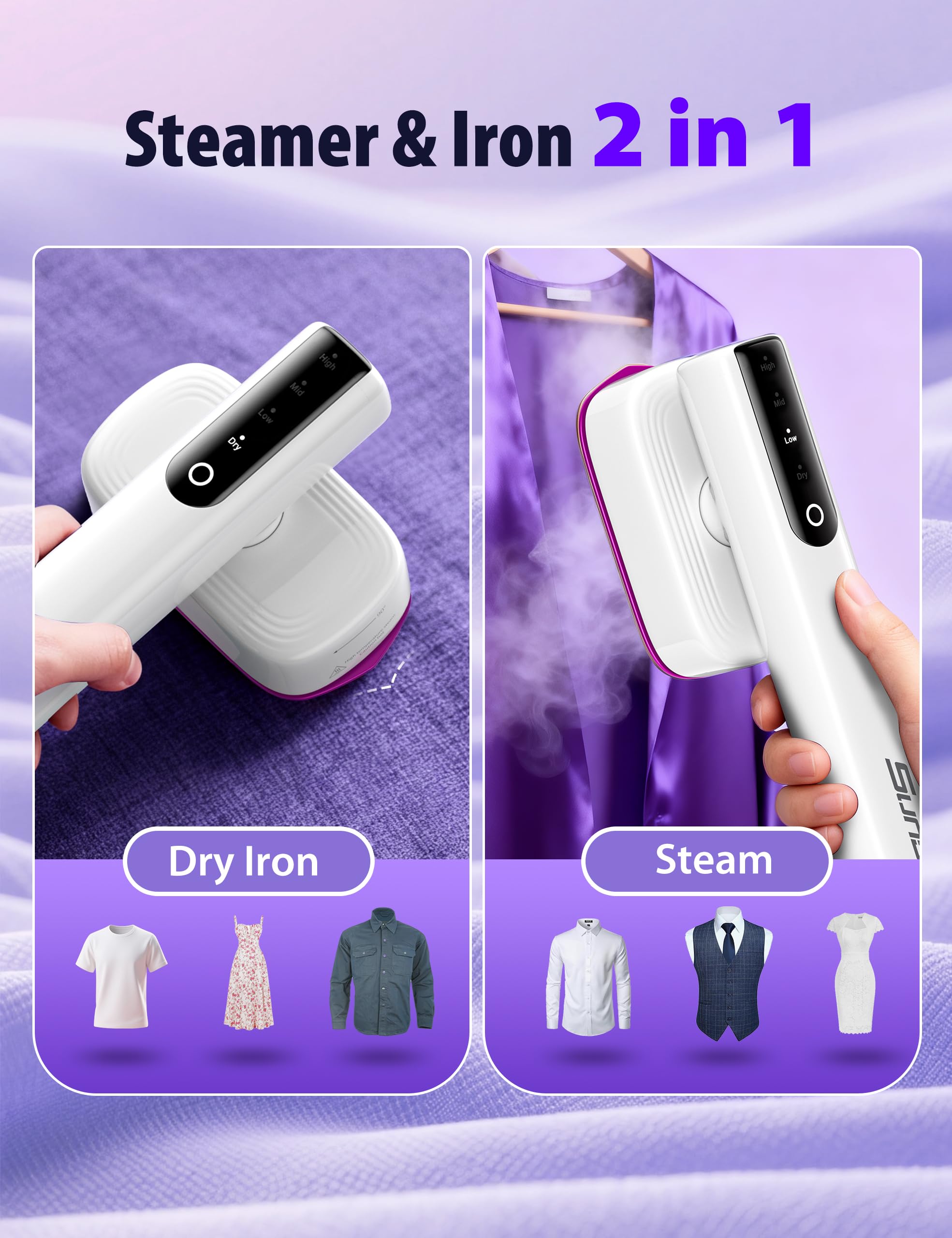 Travel Steamer for Clothes