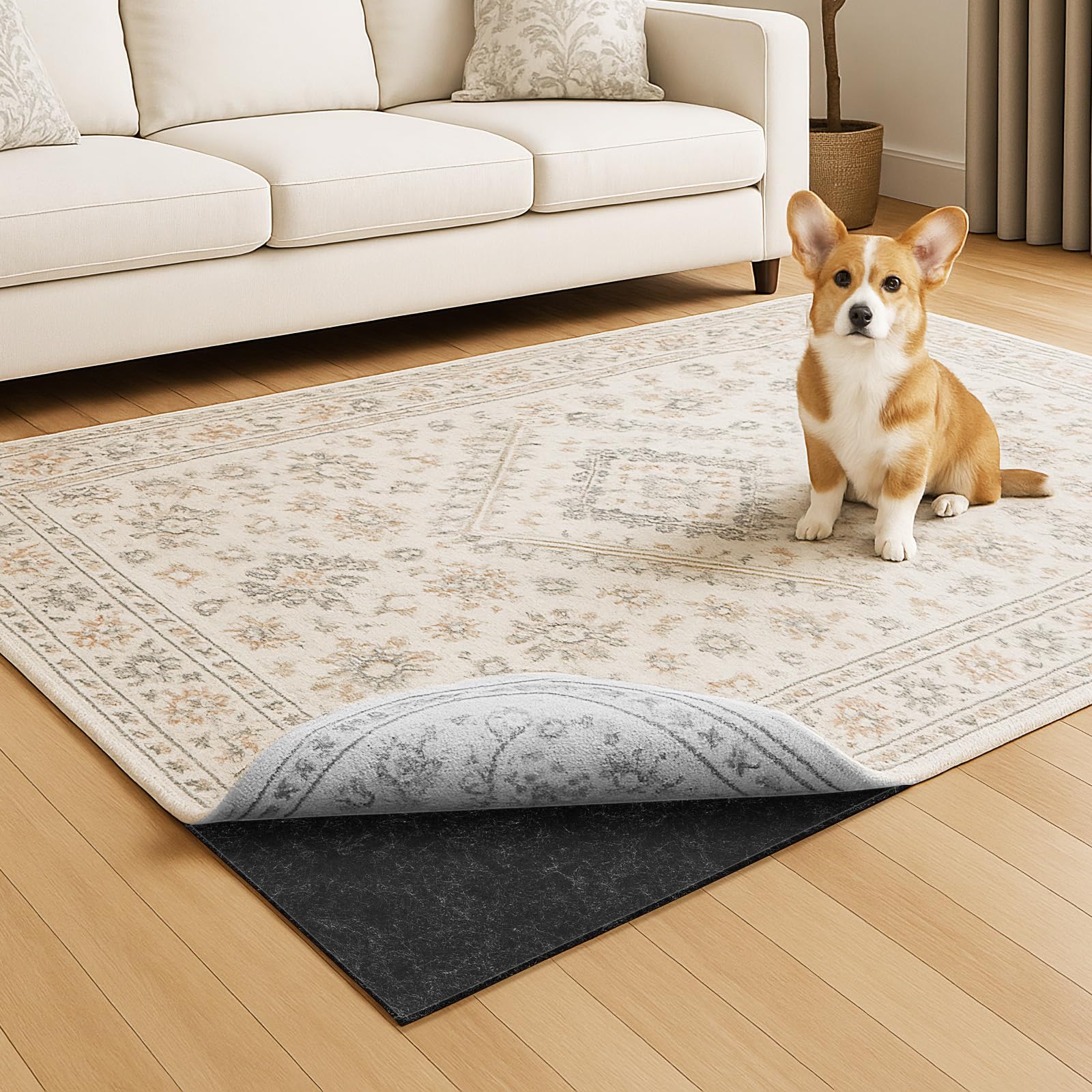 3x5 FT Non Slip Rug Pad