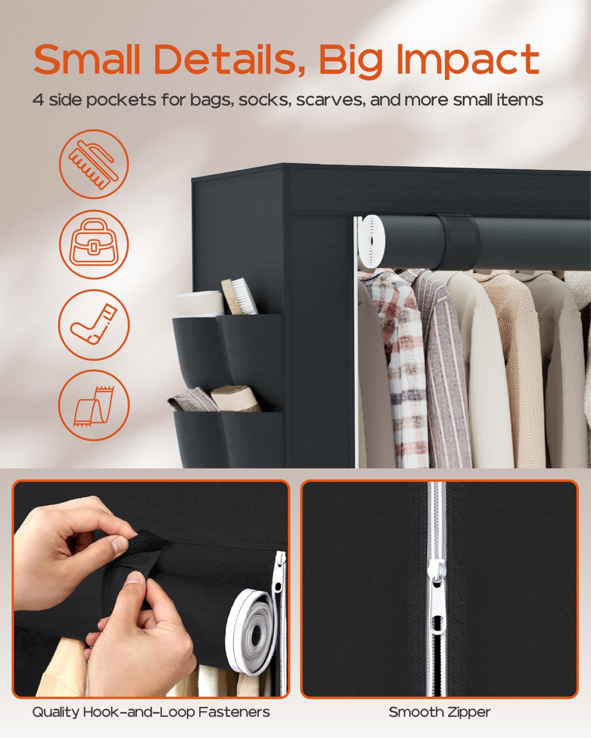 Clothes Rack Portable Closet