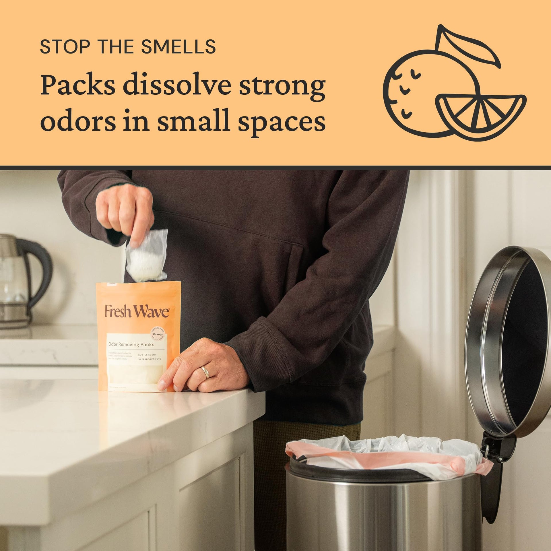 Odor Eliminating Packs (6 Count)
