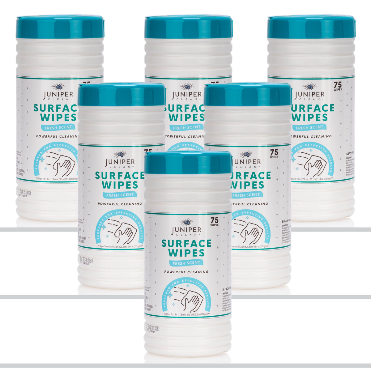 6 Pack Surface Cleaning Wipes Bleach Free (450 Count) - ModHome Supplies
