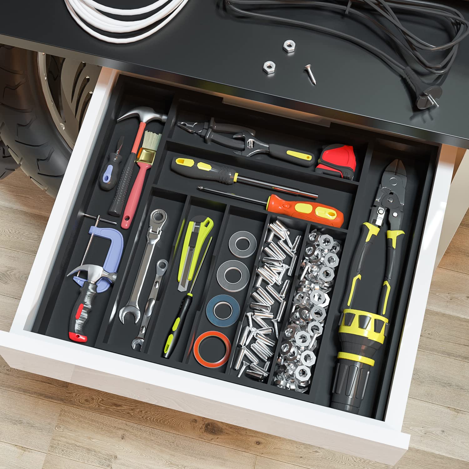 Utensil Organizer Silverware Drawer Organizer