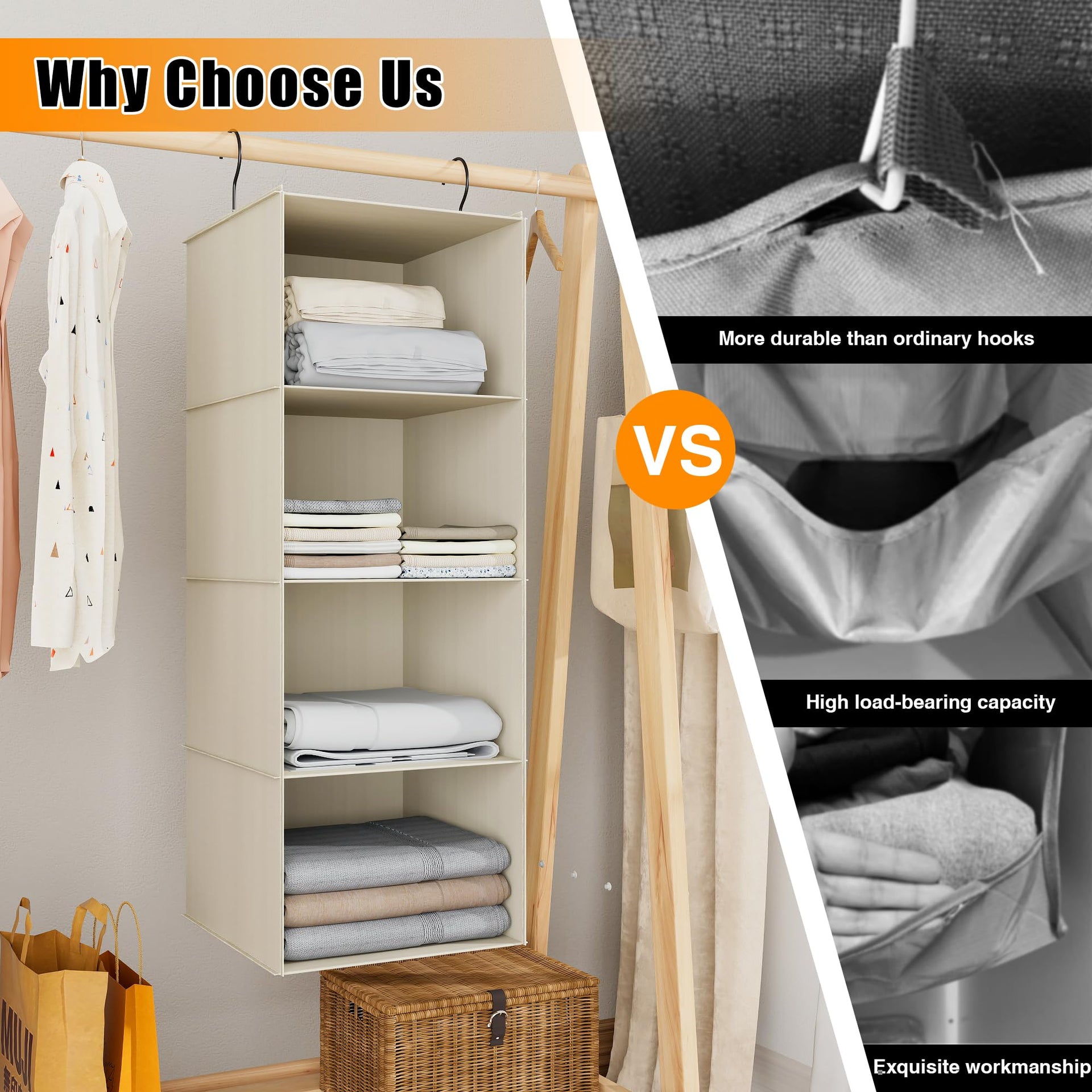 Hanging Closet Organizer 4