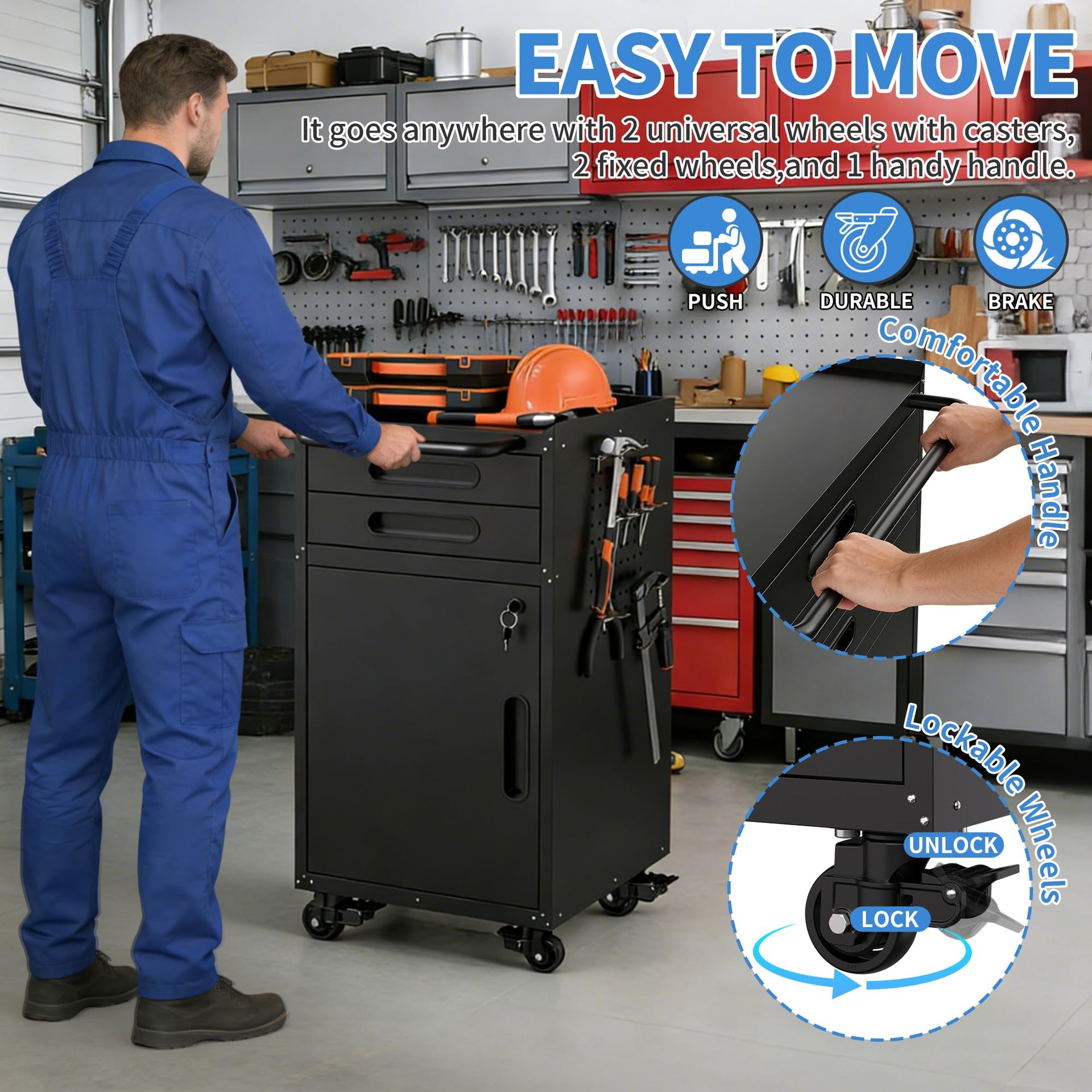 Metal Storage Cabinet for Garage