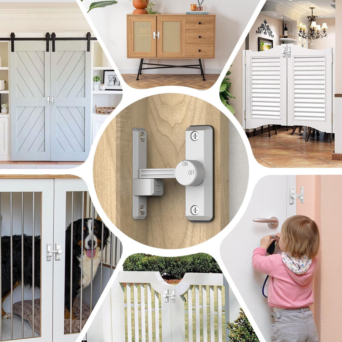 Sliding Barn Door Lock