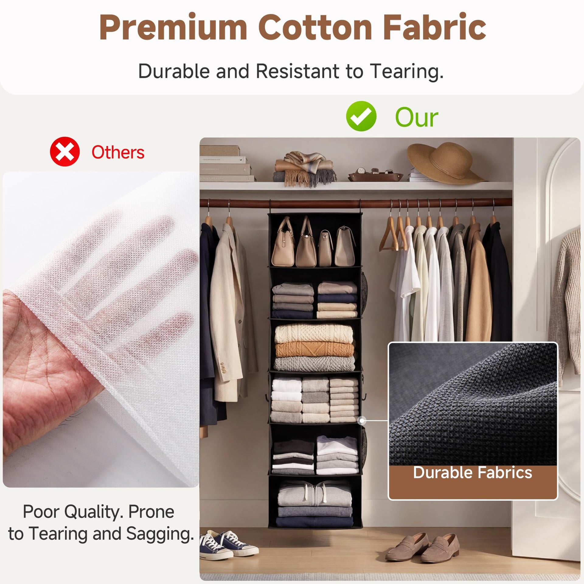 Hanging Closet Organizer 6