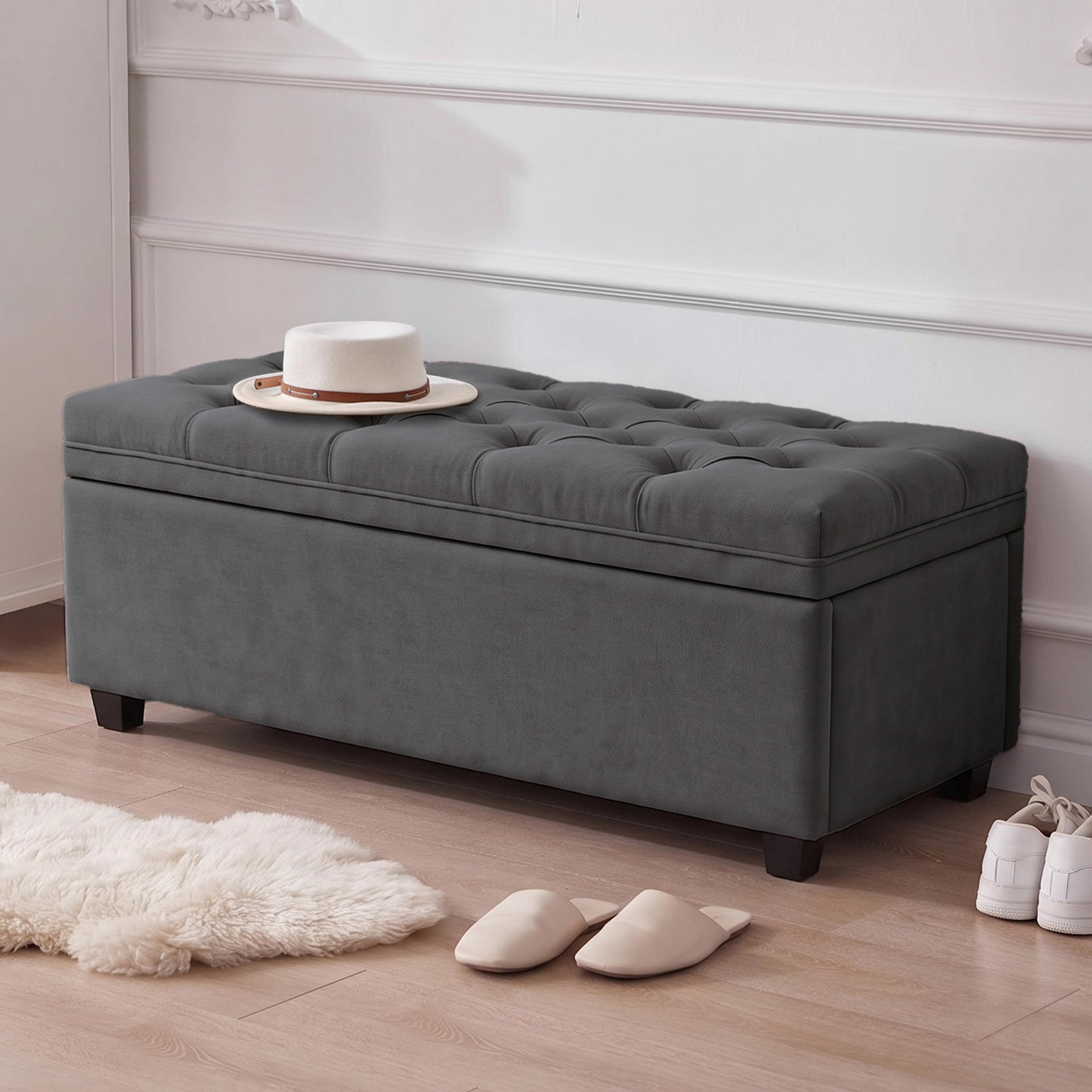 43 Inch Storage Ottoman