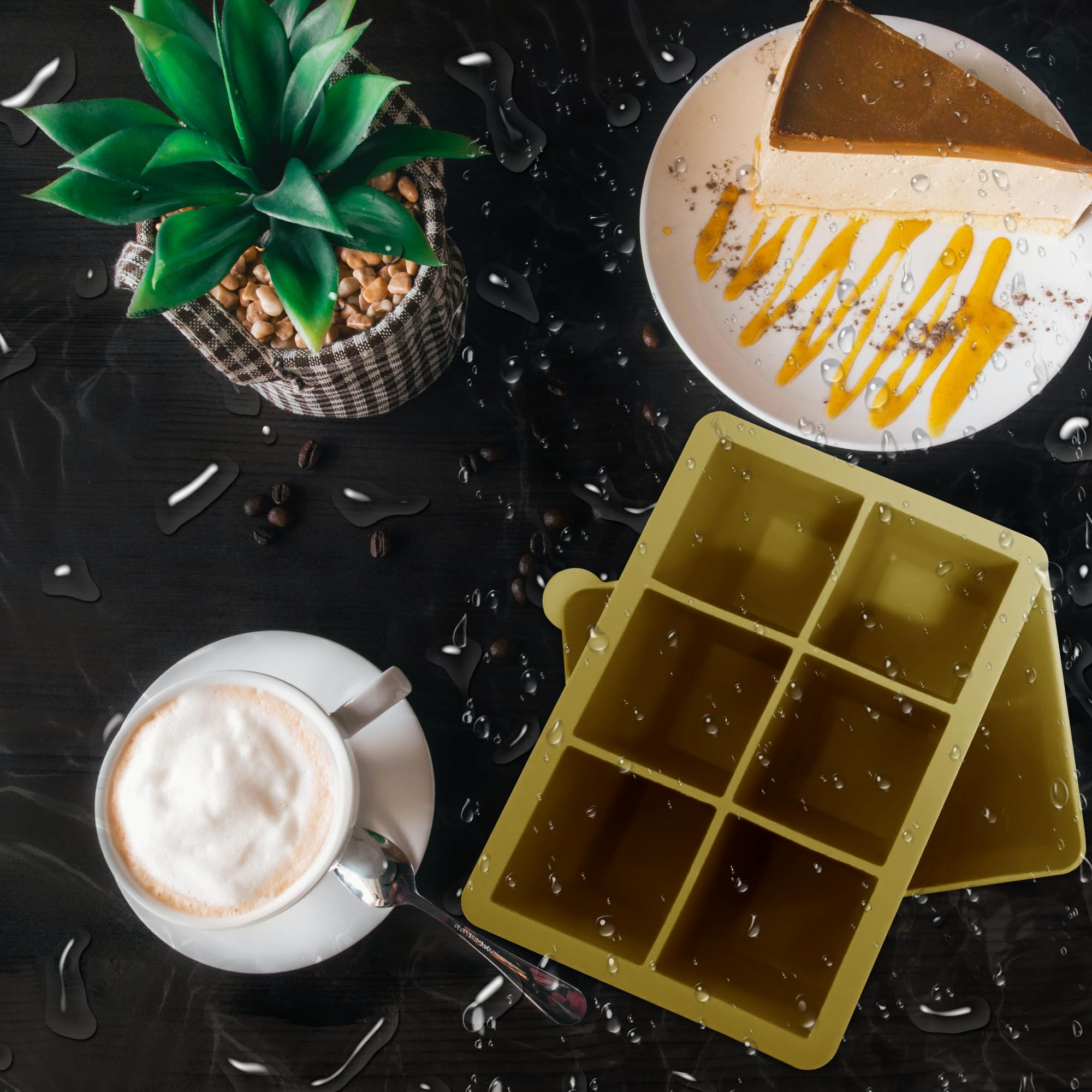 Silicone Ice Cube Trays with Lids (12.99 Count)