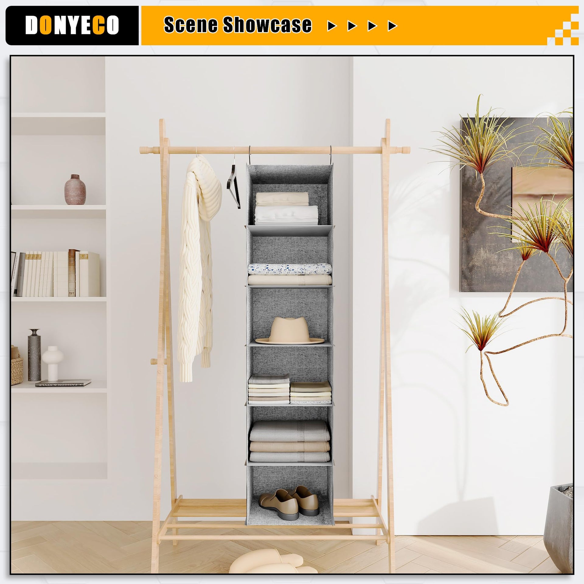 Hanging Closet Organizer 6
