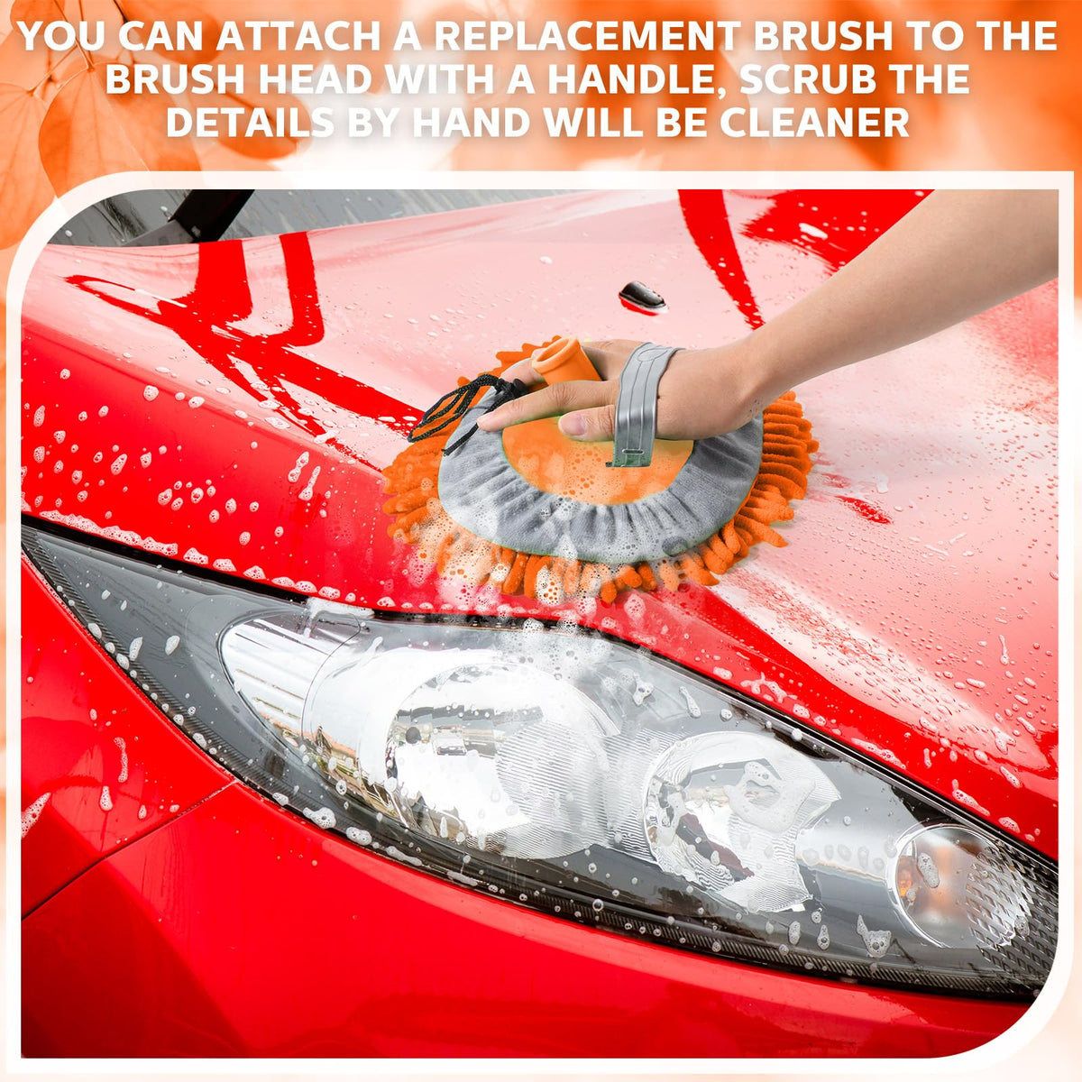 5 Pcs Car Wash Mitt Set (5 Count)