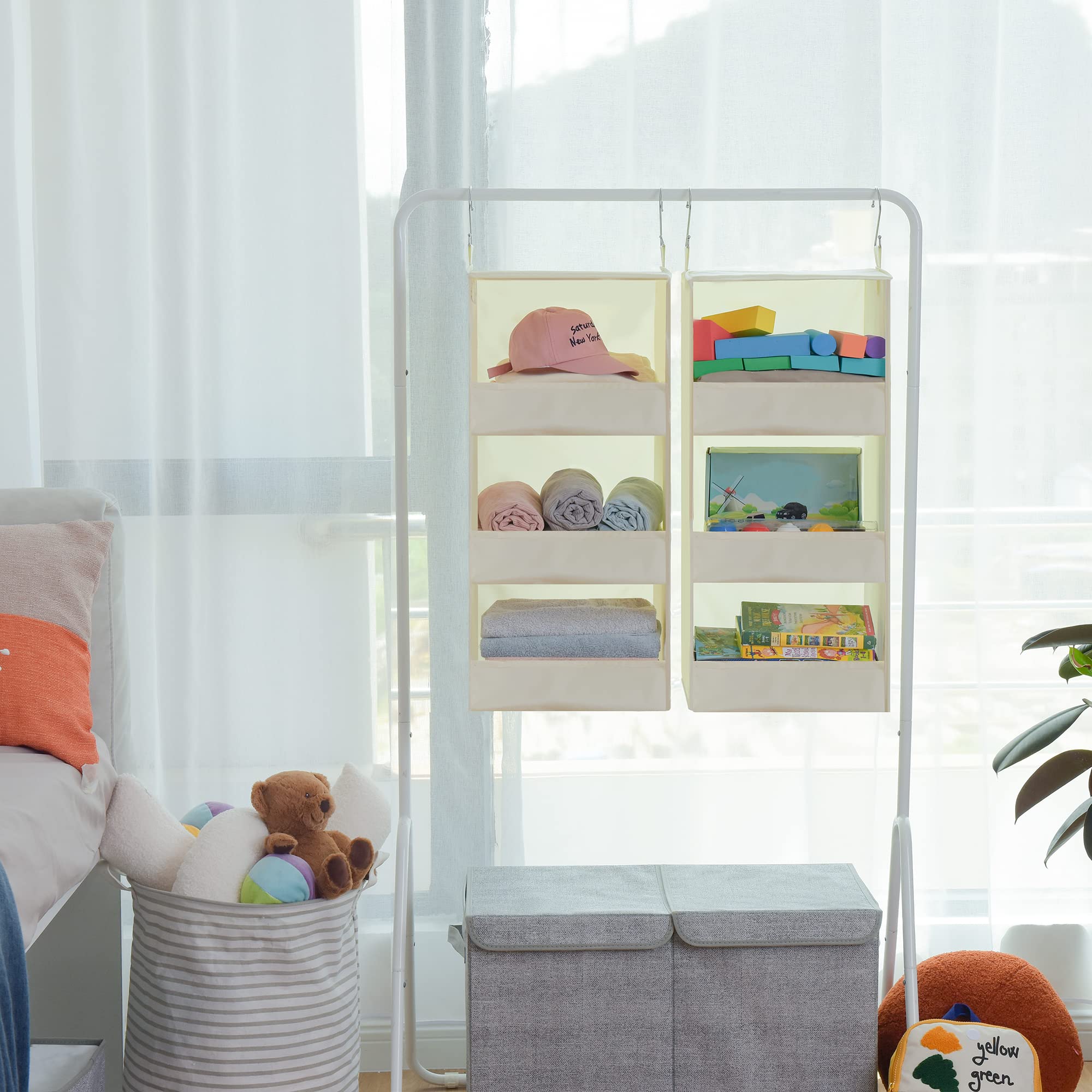 3 Shelf Hanging Closet Organizer (2 Count)