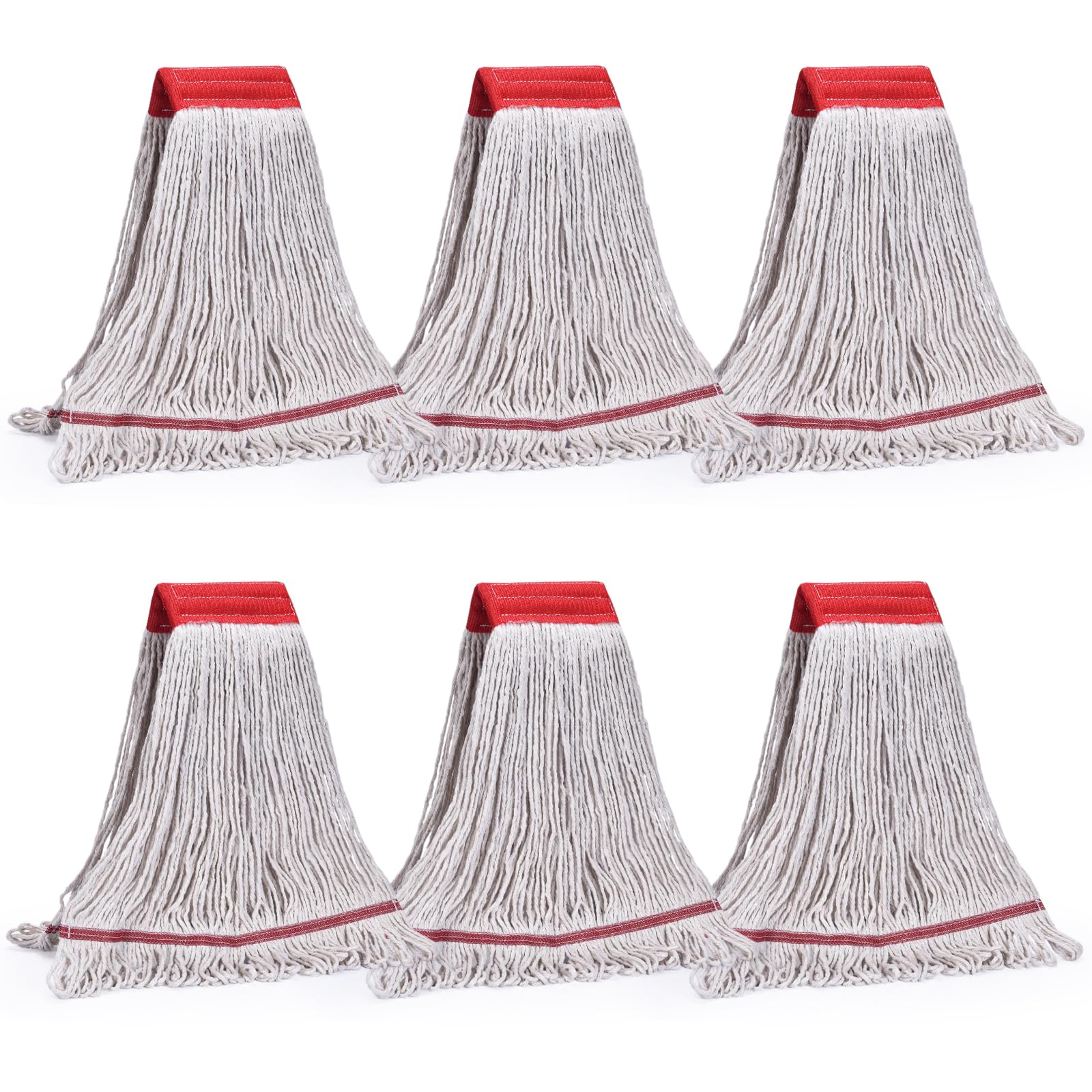 Matthew Cleaning Commercial Mop Head Replacement (6 Count)