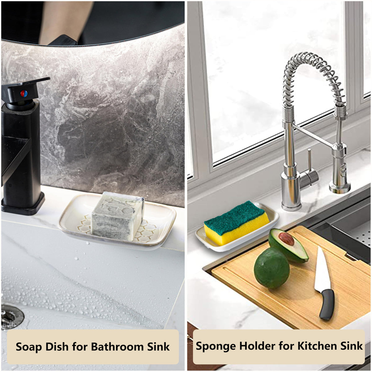 Ceramic Soap Dish for Shower