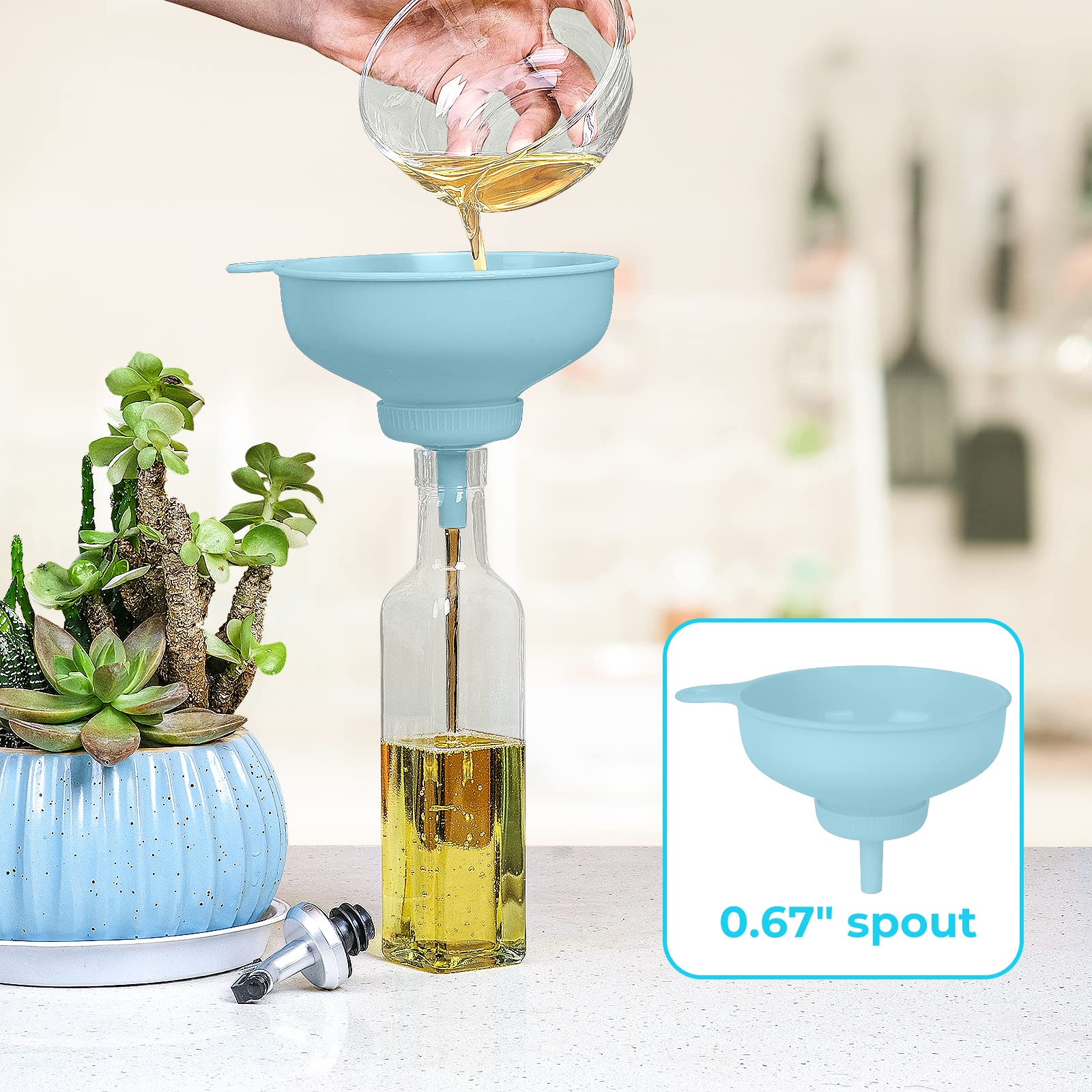 Wide Mouth Kitchen Funnel