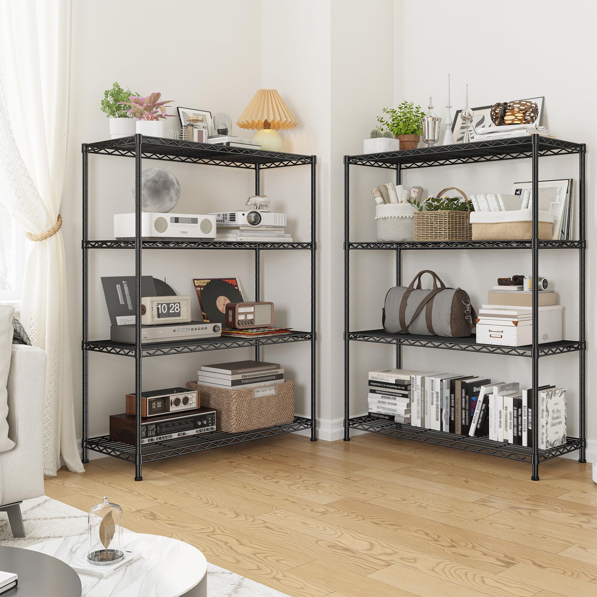 Heavy Duty 4 Tier 620LBS Storage Rack
