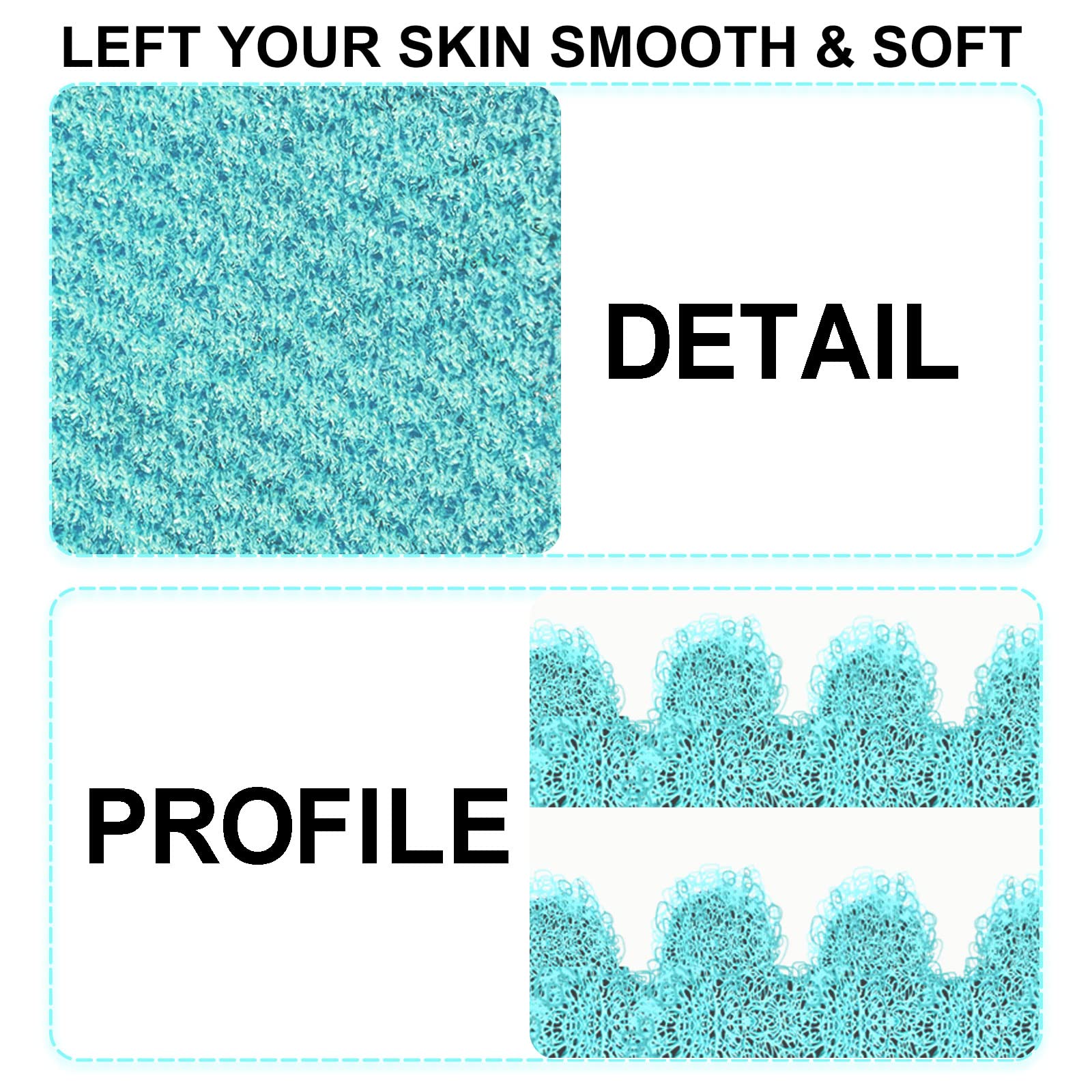 Exfoliating Glove for Shower Bath