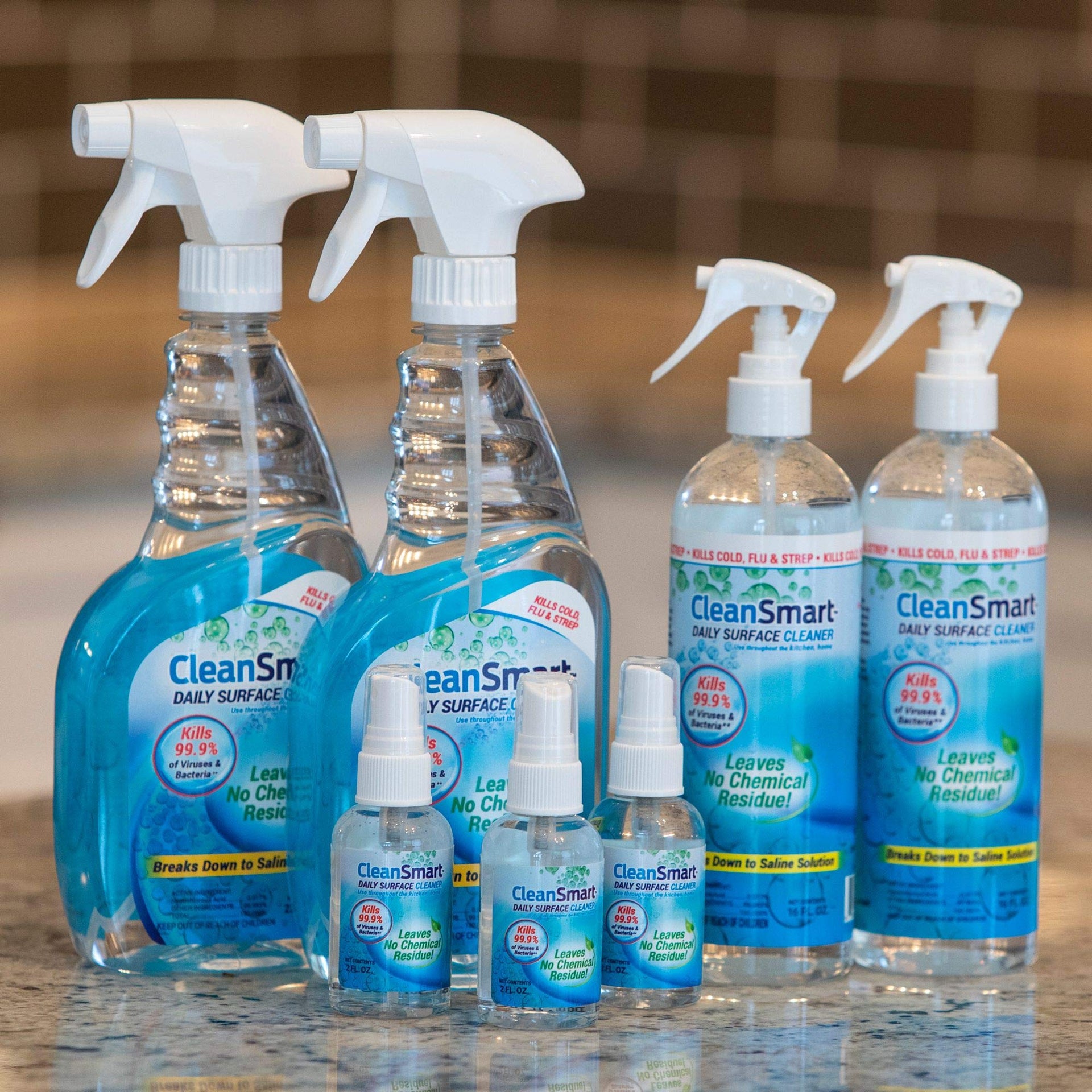 Daily Surface Cleaner Disinfectant Travel Size (6 Fl Oz)