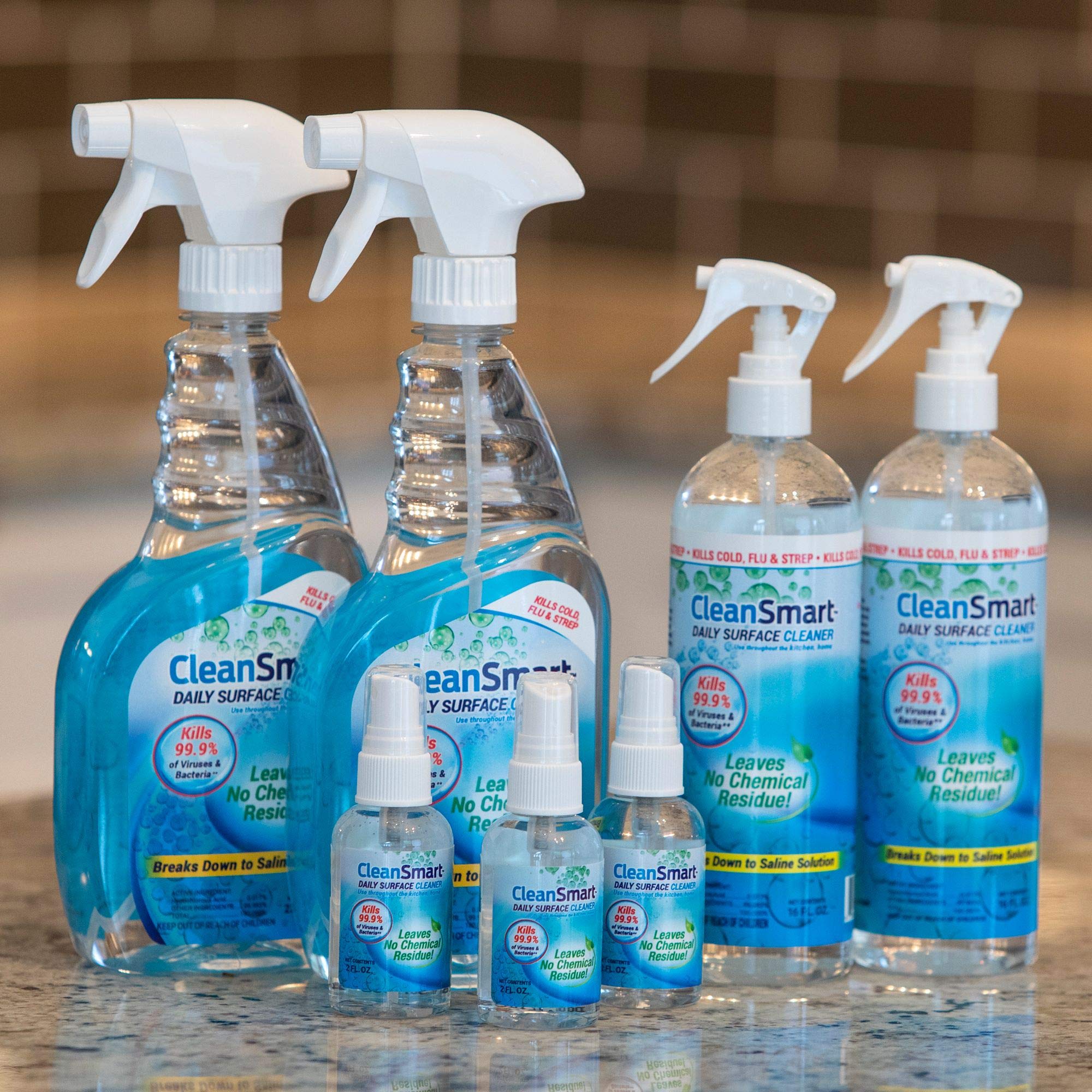 Daily Surface Cleaner Disinfectant Travel Size (6 Fl Oz)