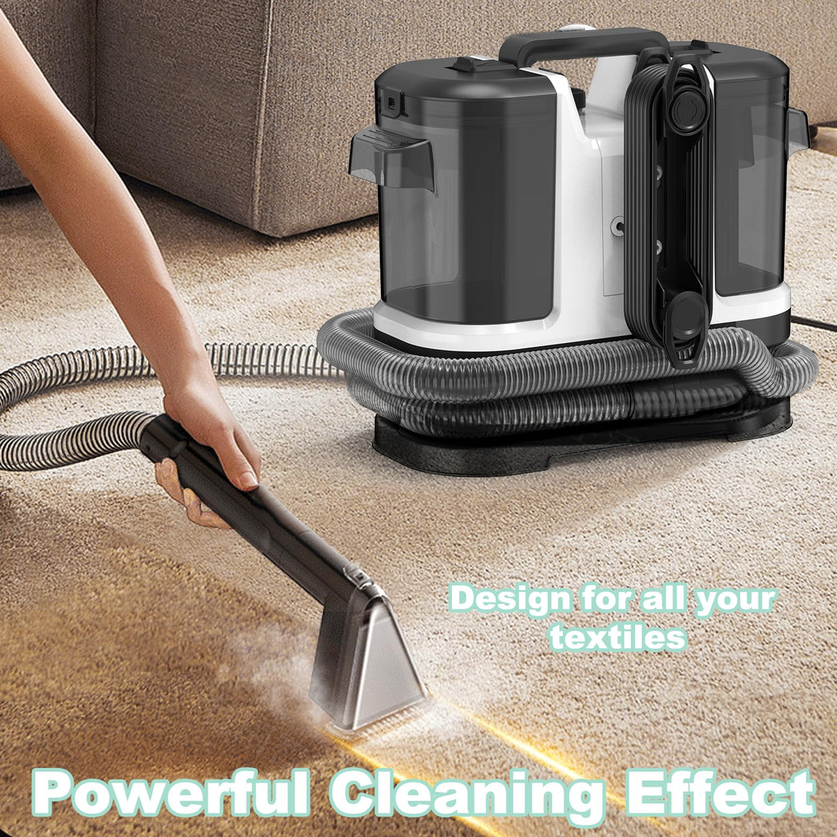 Portable Carpet & Upholstery Cleaner