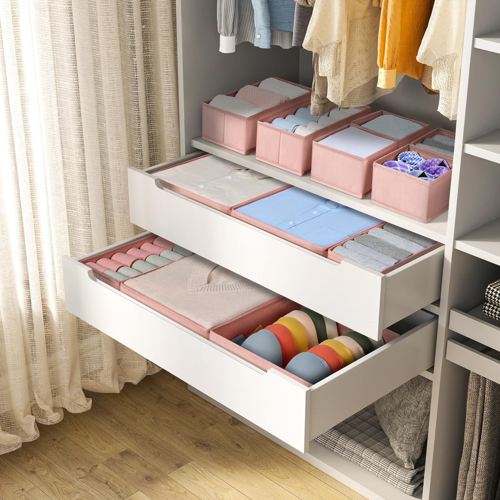 Drawer Organizer Clothes 15 Pack (15 Count)