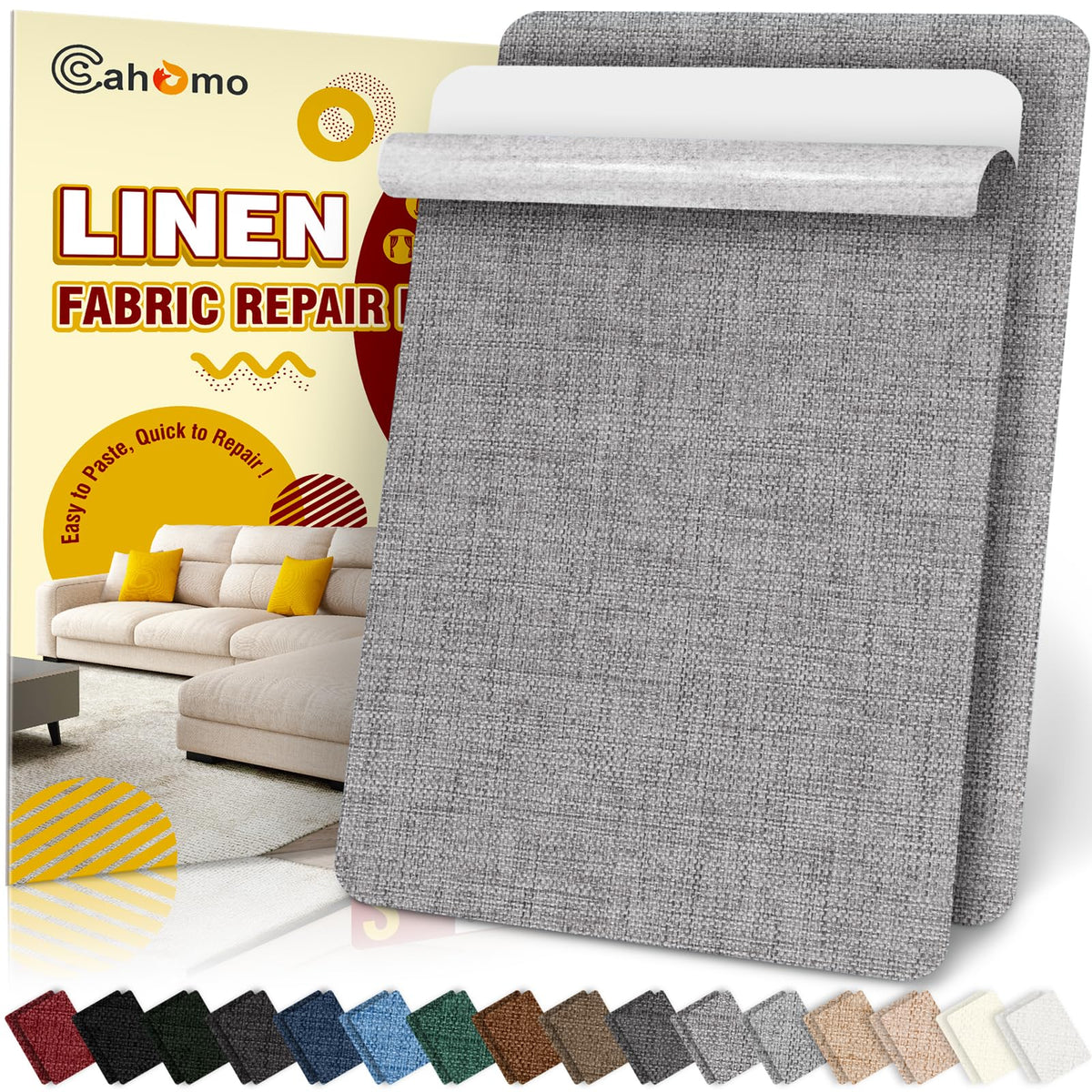 Linen Repair Tape 2Pcs 8x12 inch