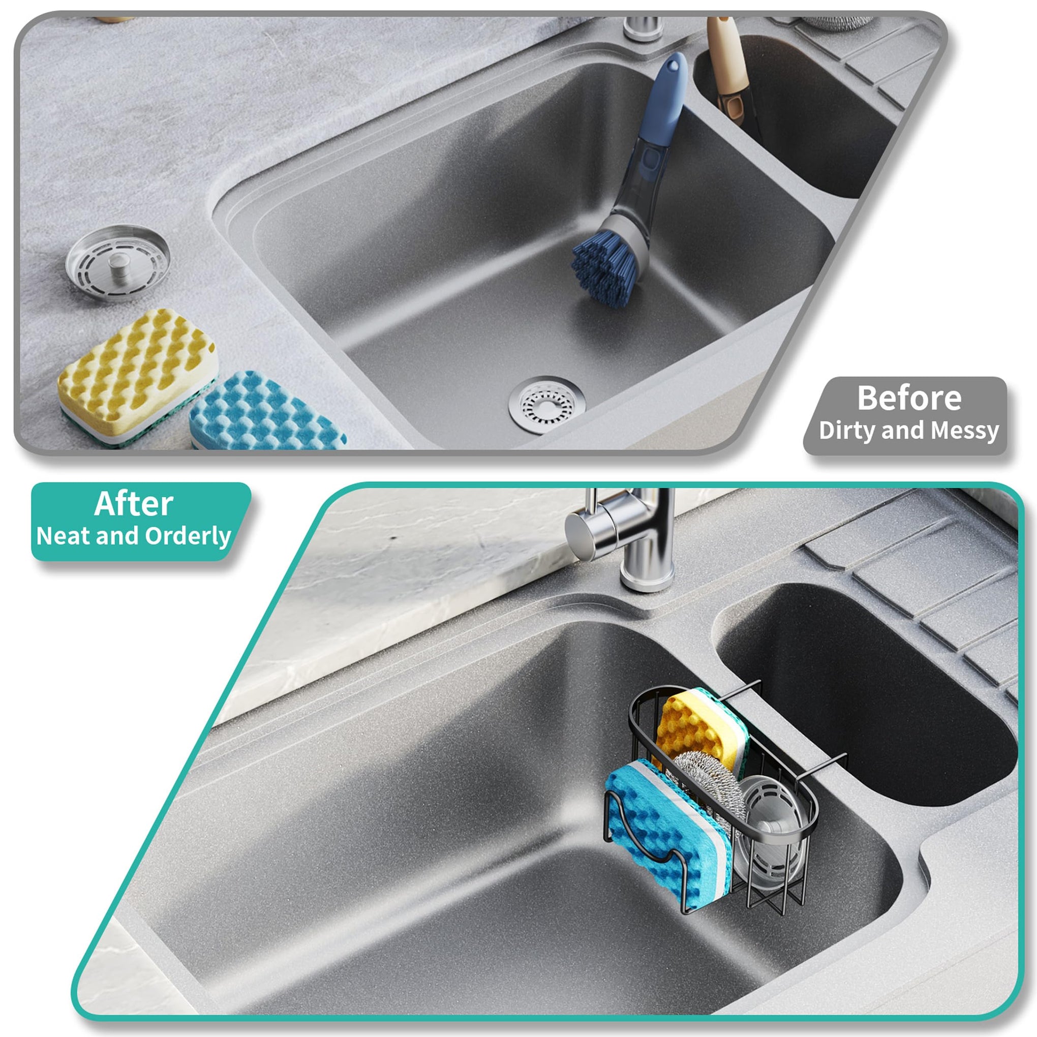 Sponge Holder for Kitchen Sink