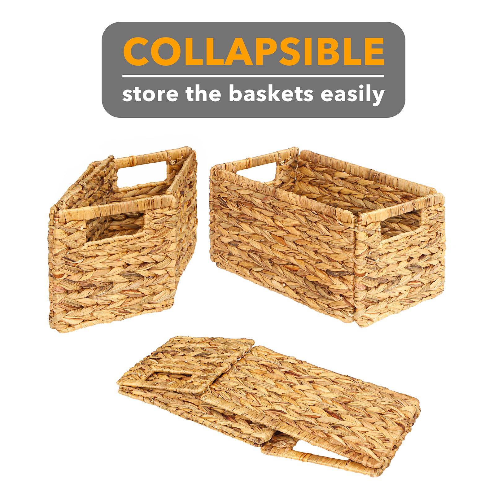 6 Pack Wicker Basket (6 Count)