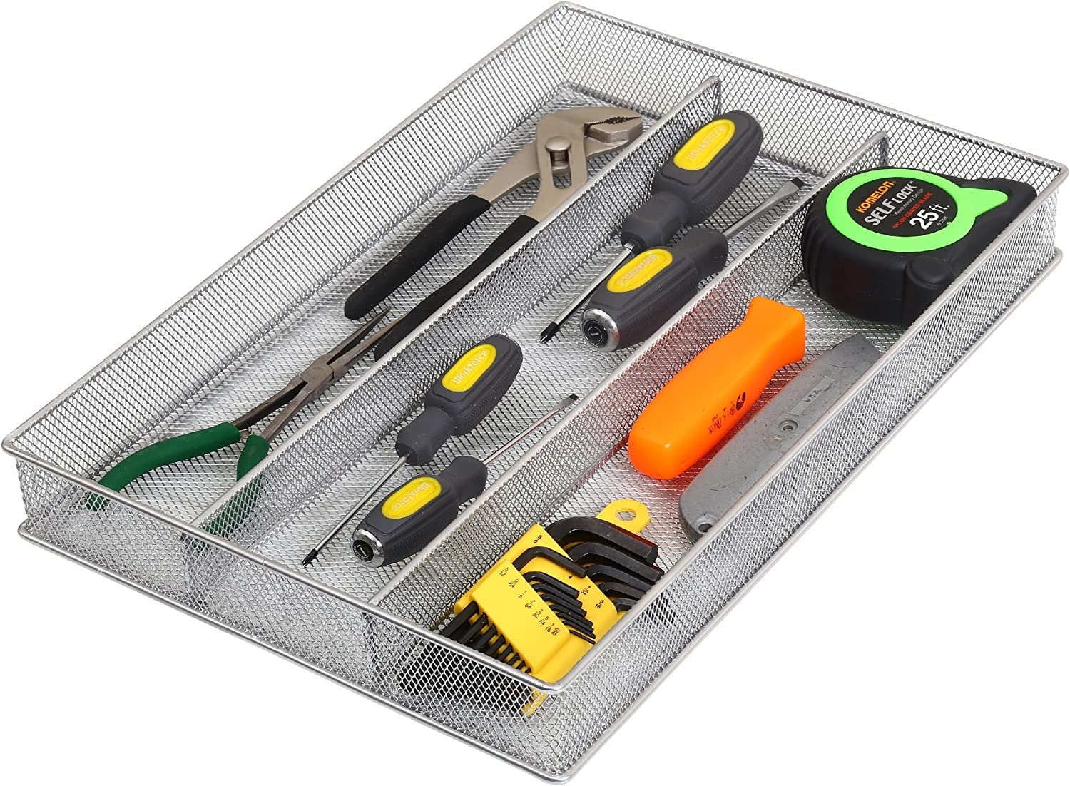 Metal Silverware Organizer for In