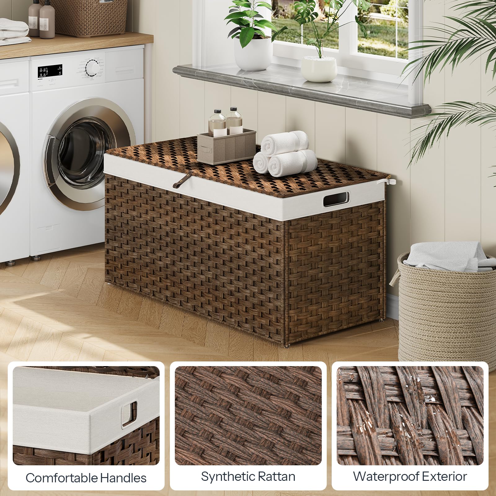 Storage Basket with Lid - ModHome Supplies