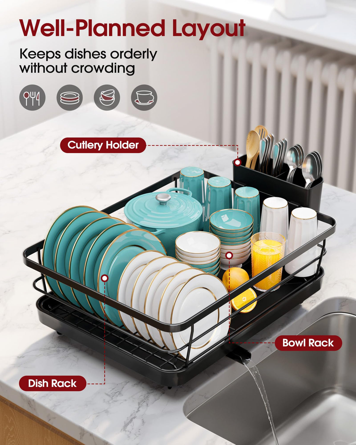 Dish Drying Rack