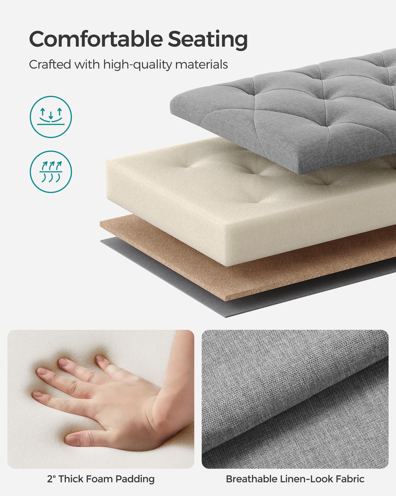 Storage Ottoman Bench
