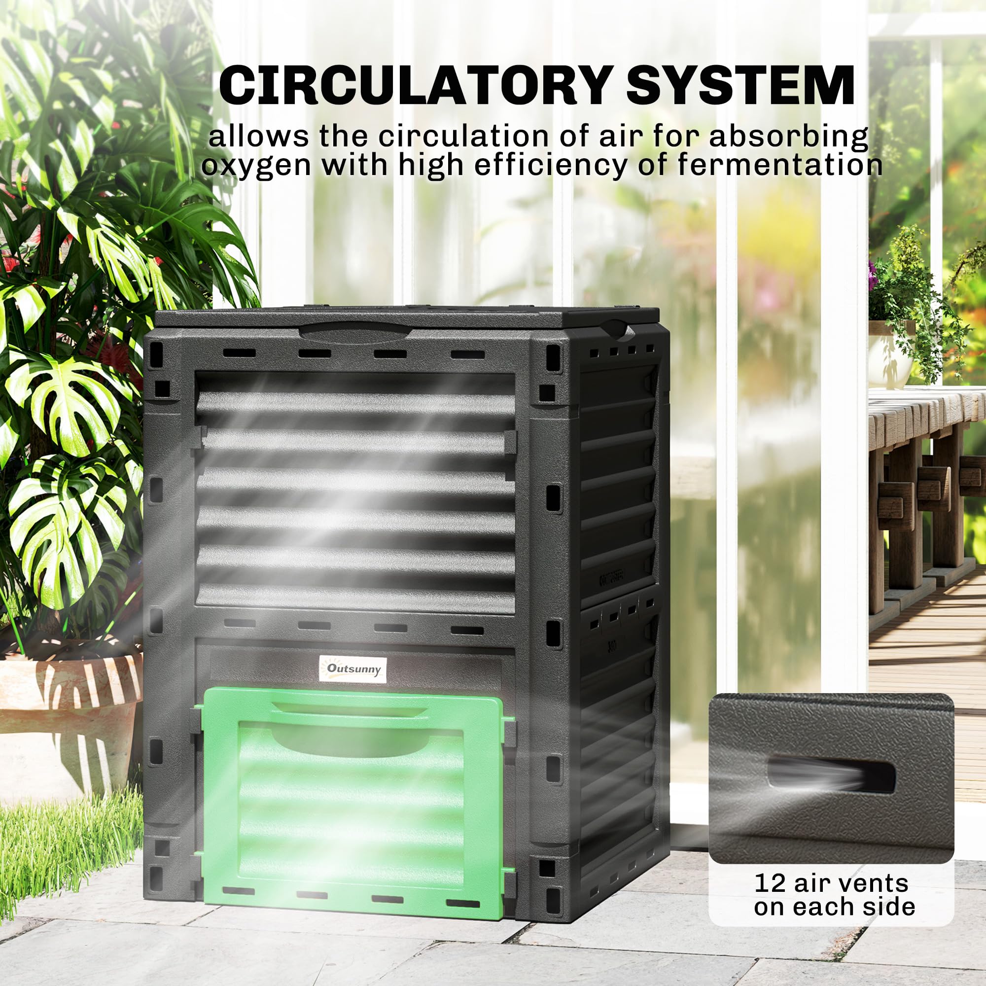 Garden Compost Bin