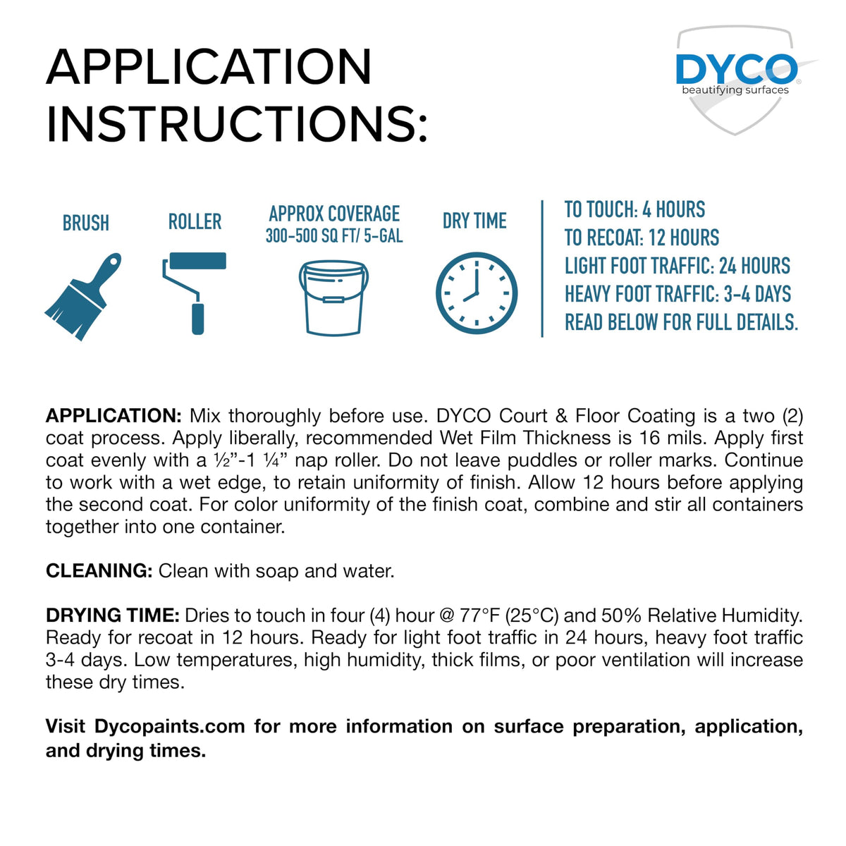 DYCO Court & Floor Anti (640 Fl Oz)