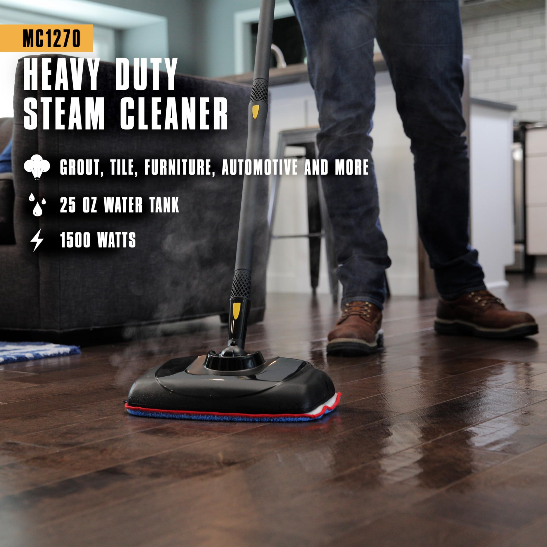 MC1270 Portable Power Steam Cleaner