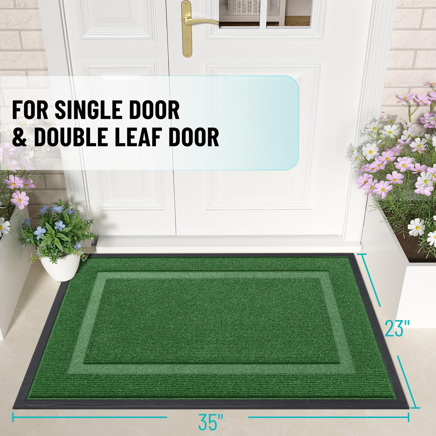 Front Door Mat Outside 35x23