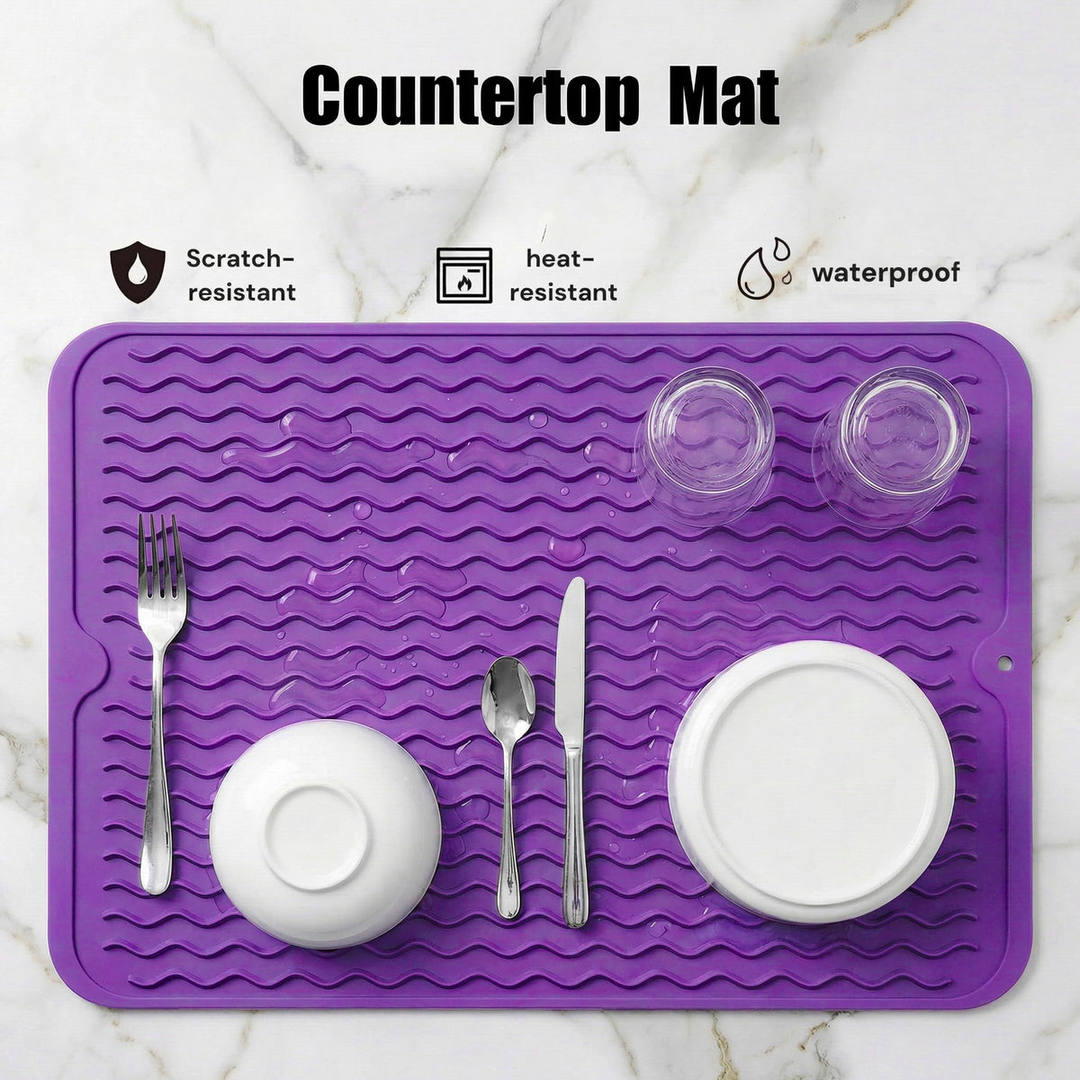 Silicone Dish Drying Mat