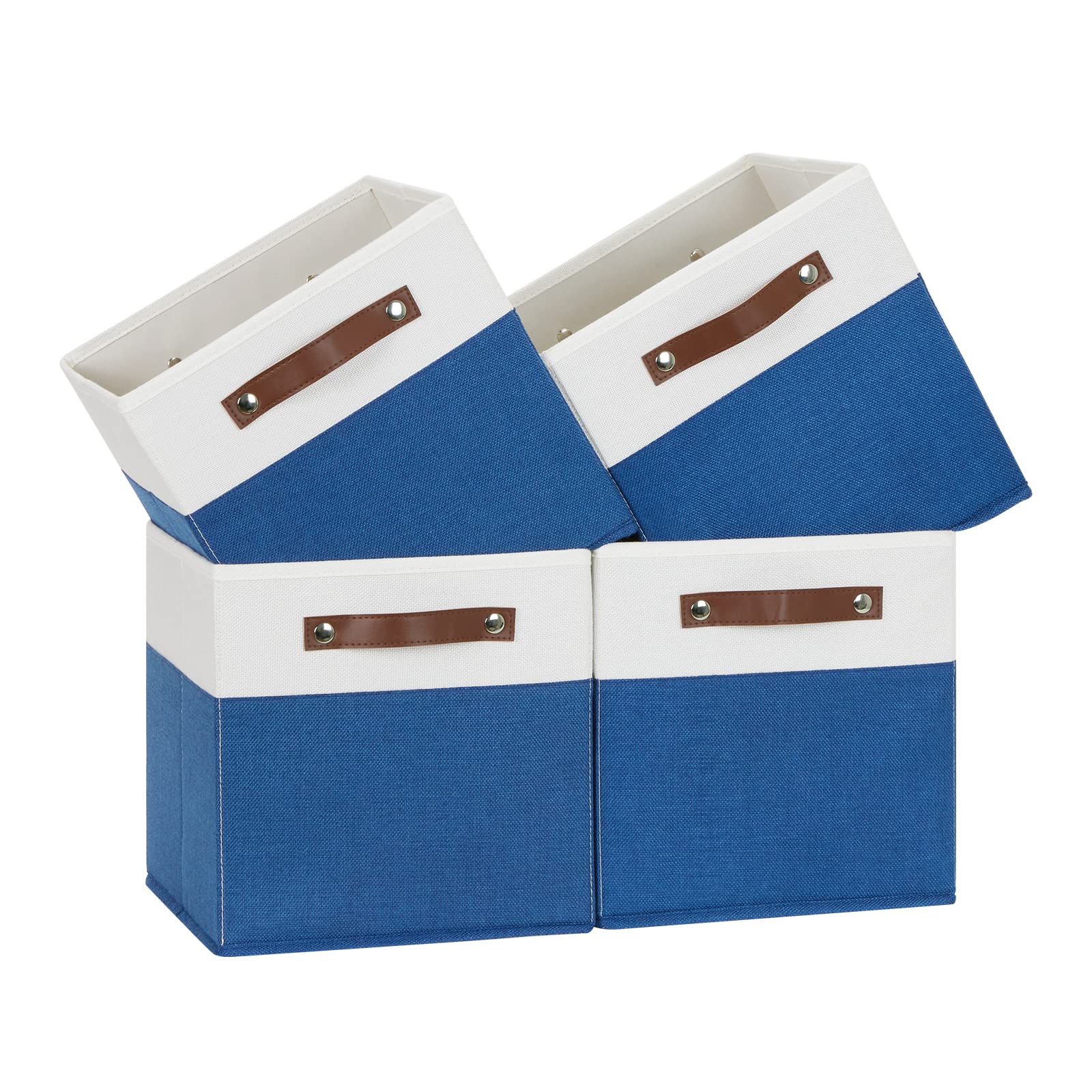 11 Storage Cube Bins for Shelves (4 Count)