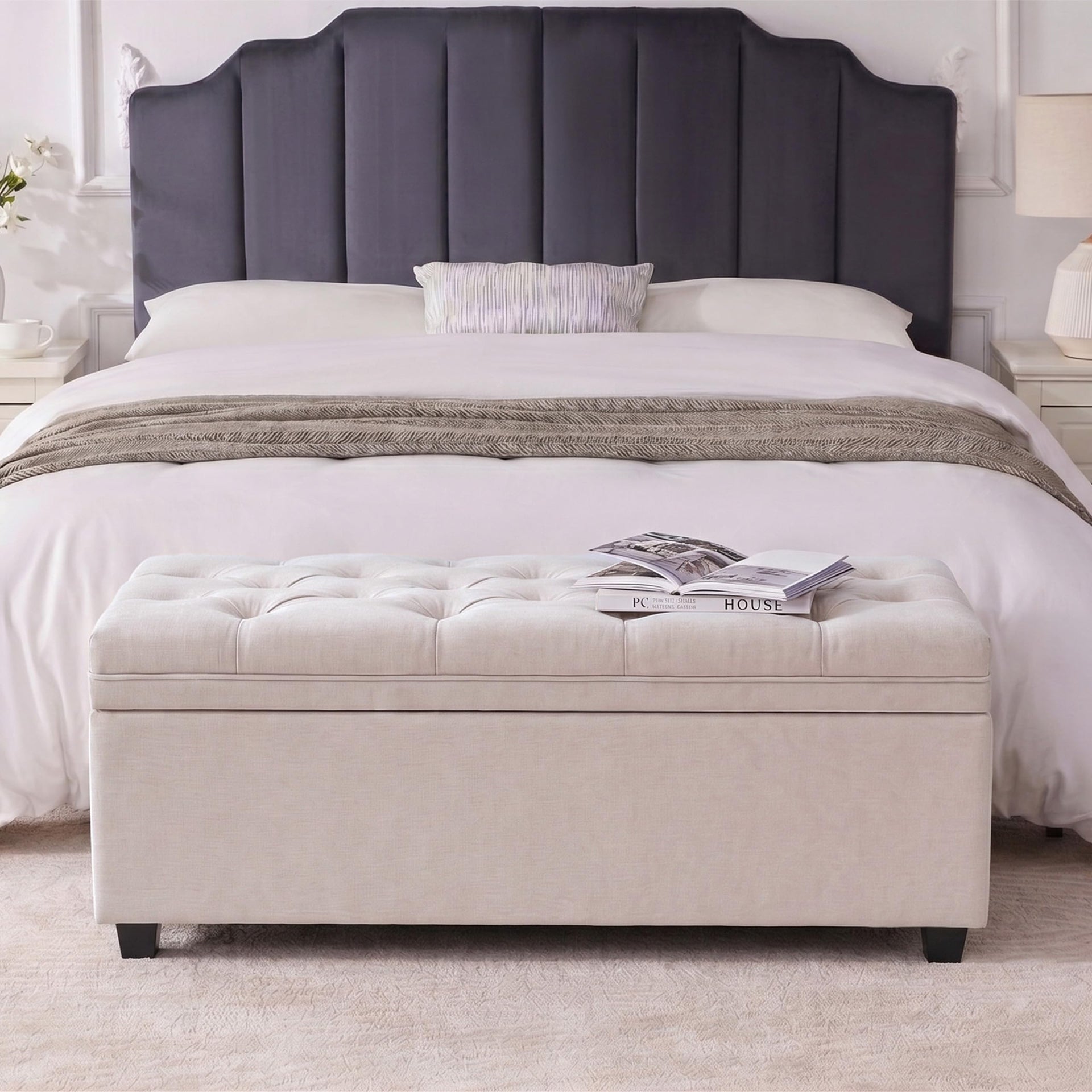 43 Inch Storage Ottoman