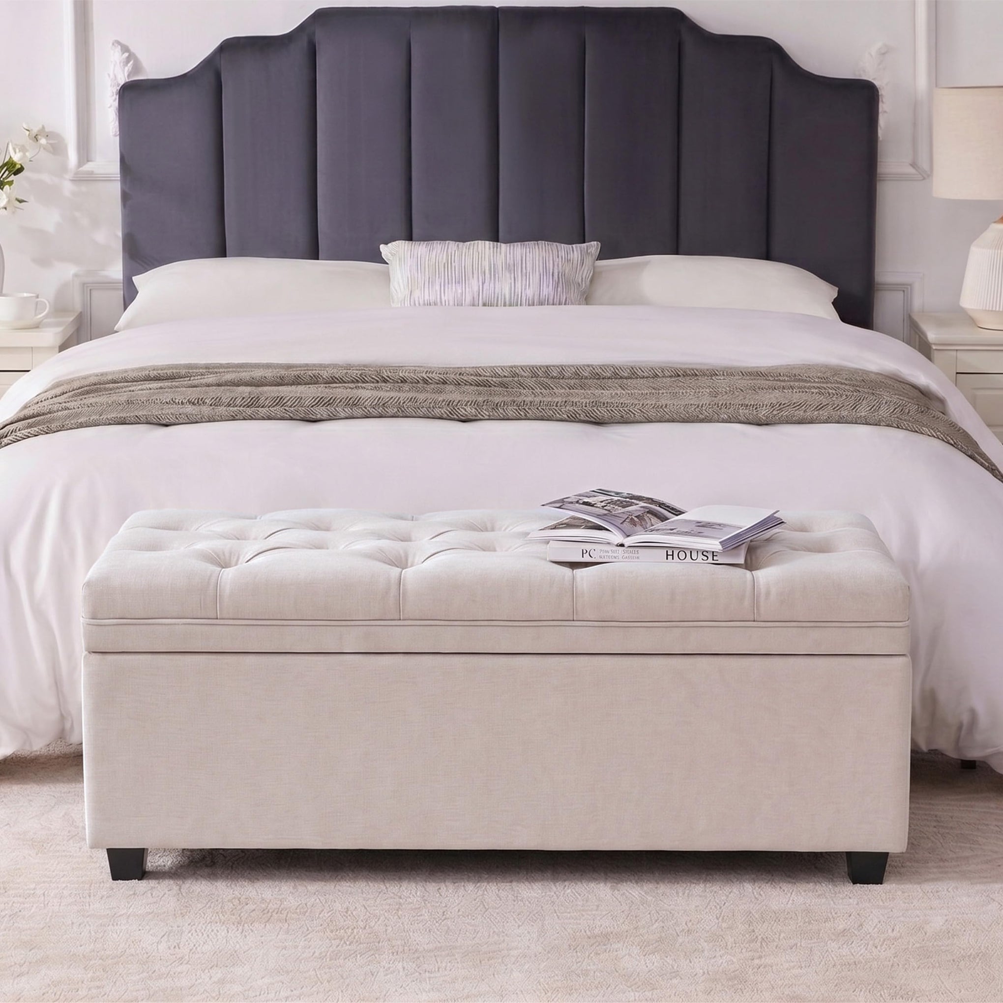 43 Inch Storage Ottoman
