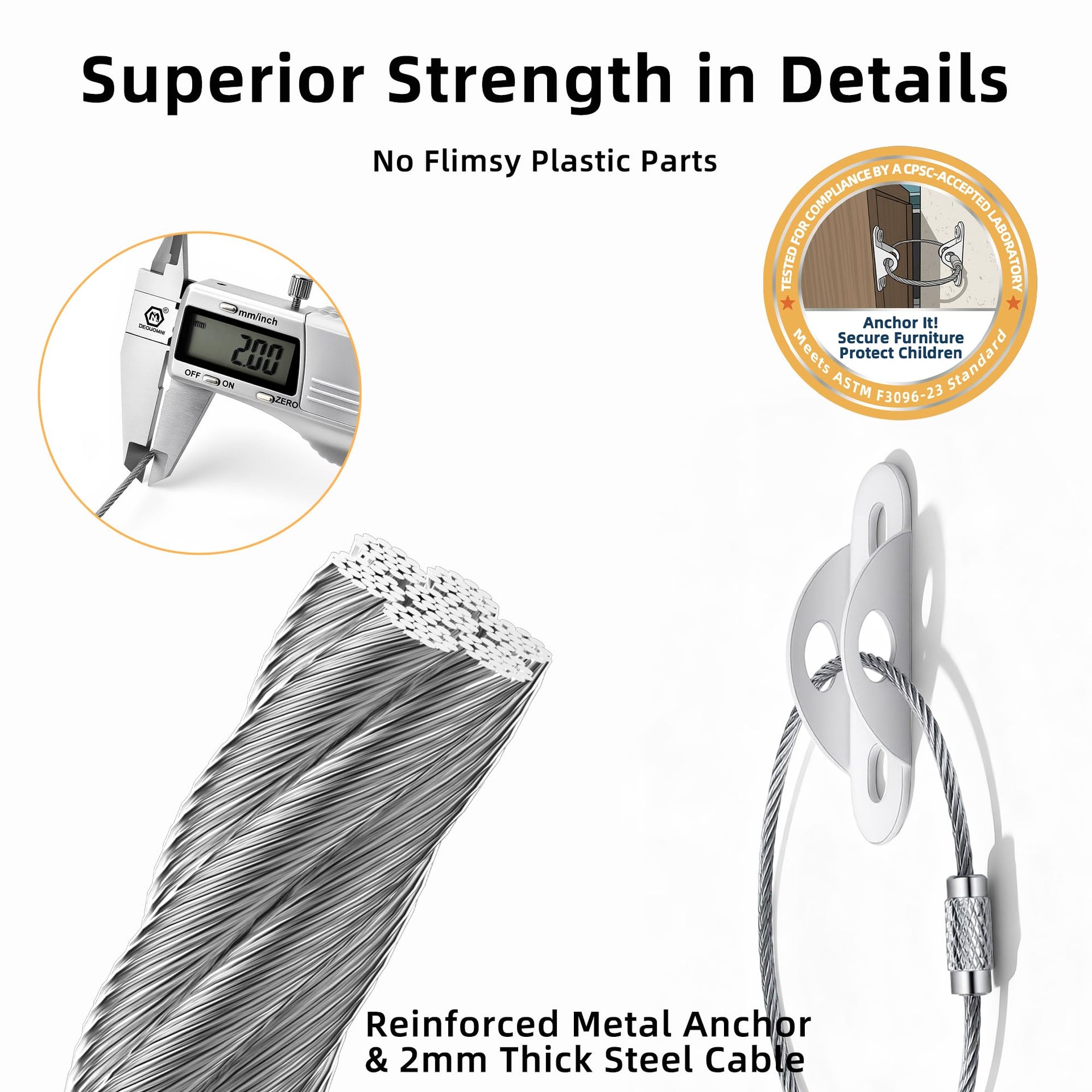 Furniture Anchors 10 (10 Count)