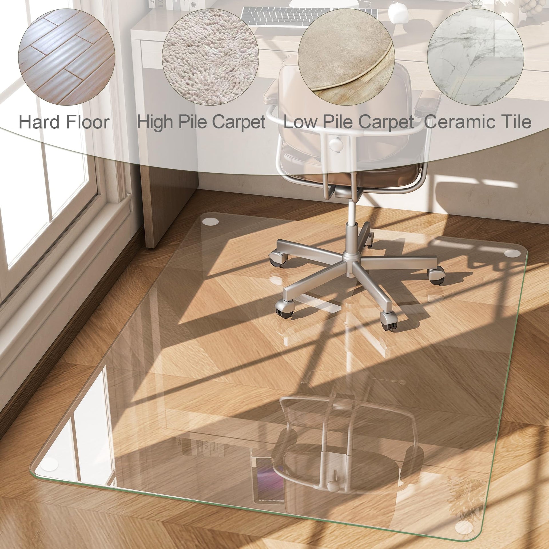 30" x 48" Tempered Glass