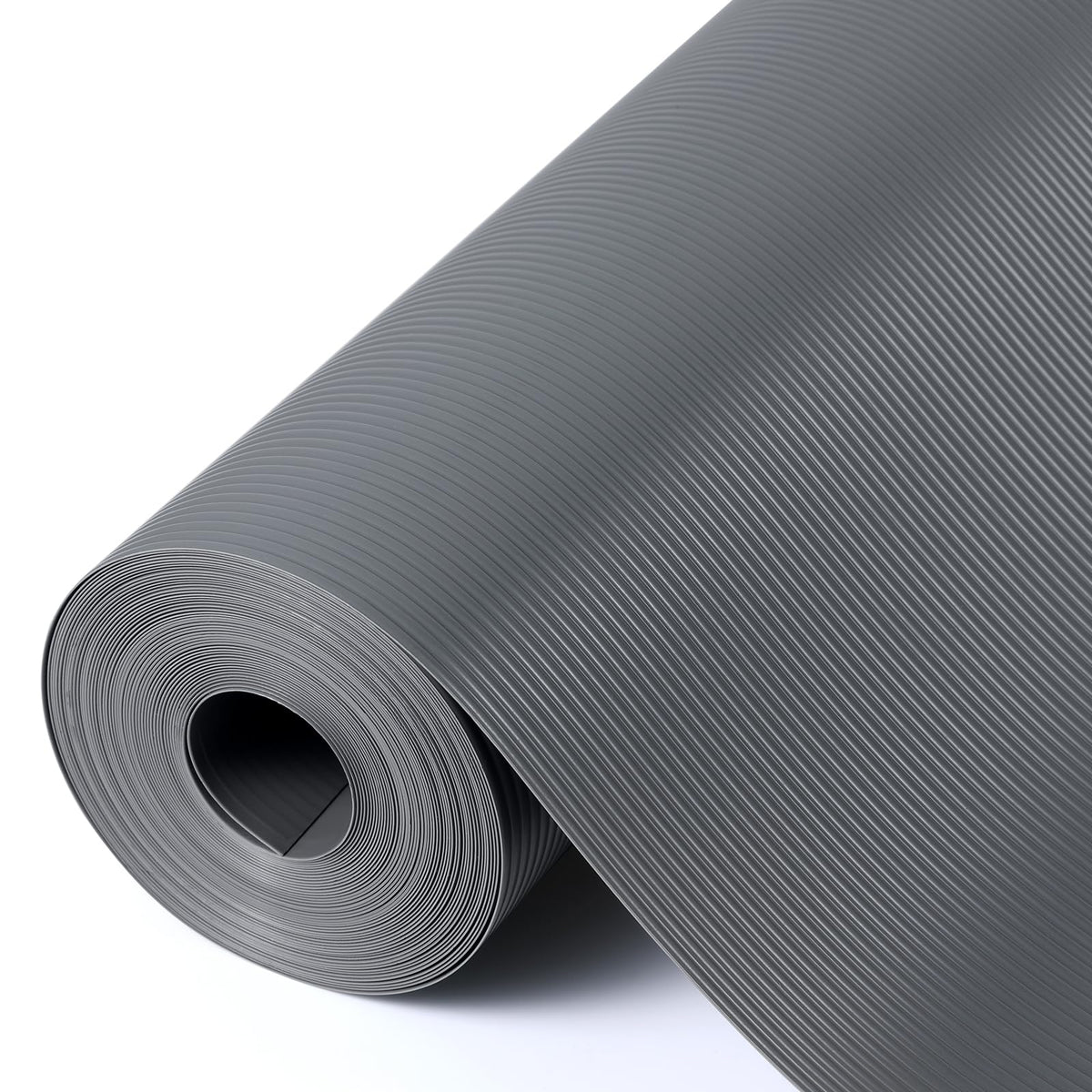 Shelf Liners for Kitchen Cabinets Drawer Liner Non Adhesive Cupboard Mat EVA Material Waterproof Refrigerator Mats Washable Fridge Liner for Cupboard and Desks Liner Gray 11.8 x 236.2 Inches (279.5 Sq Ft)
