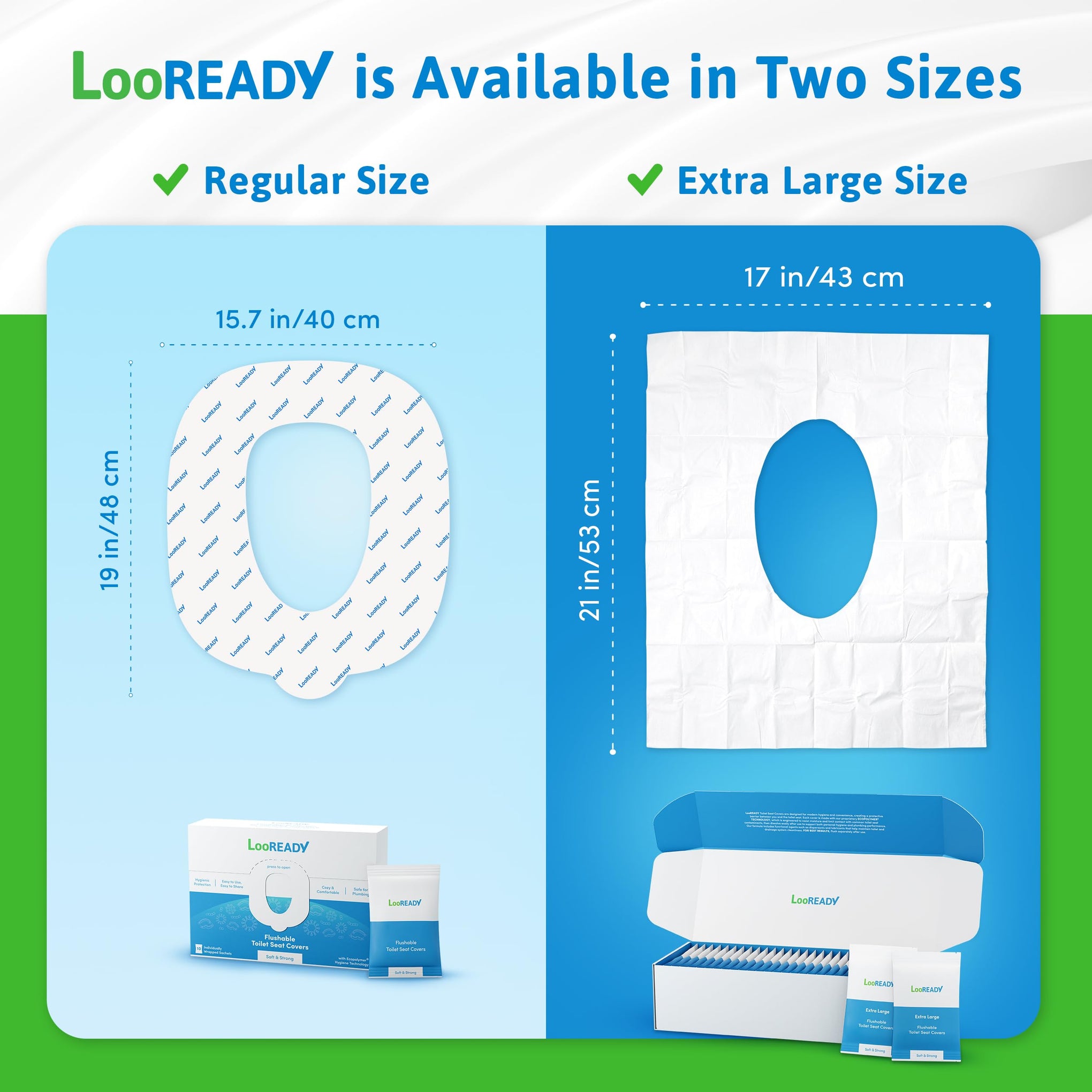 Toilet Seat Covers Disposable Flushable