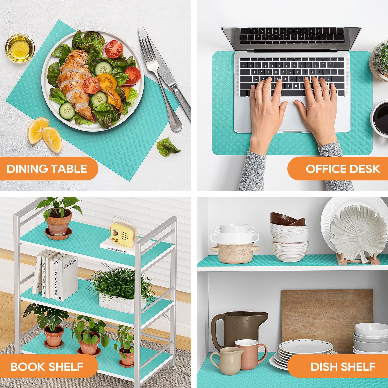 Shelf Liners for Kitchen Cabinets