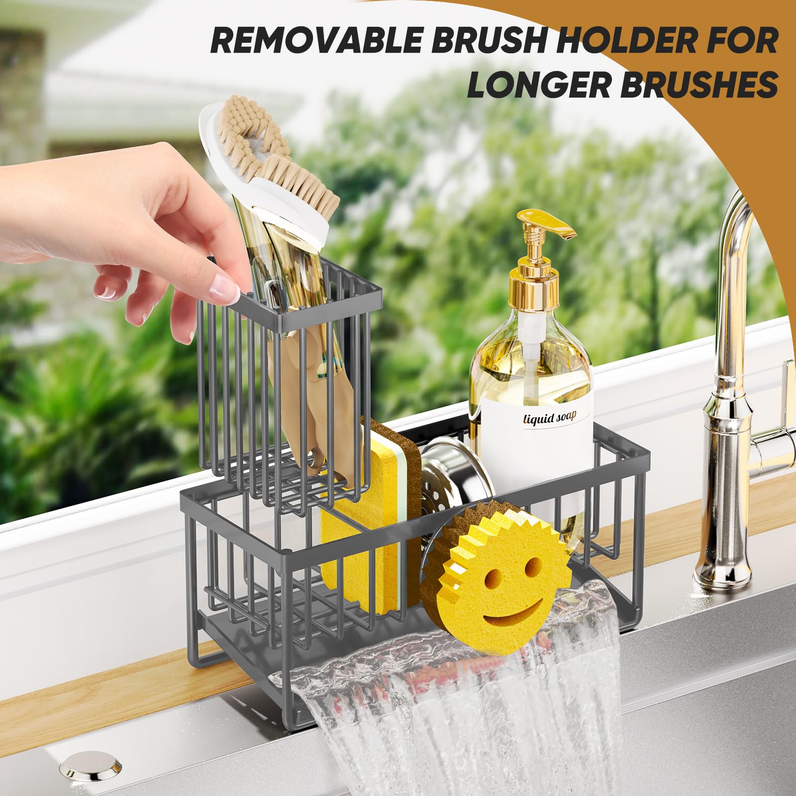 Sponge Holder for Kitchen Sink